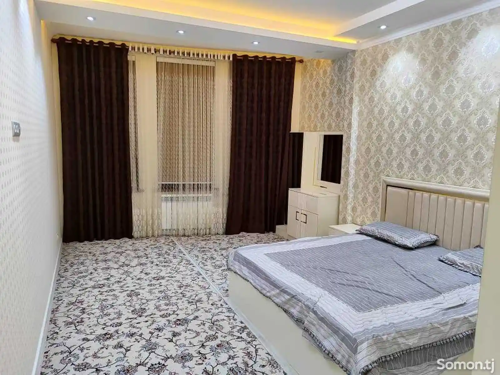 2-комн. квартира, 5 этаж, 80м², И.Сомонӣ-3