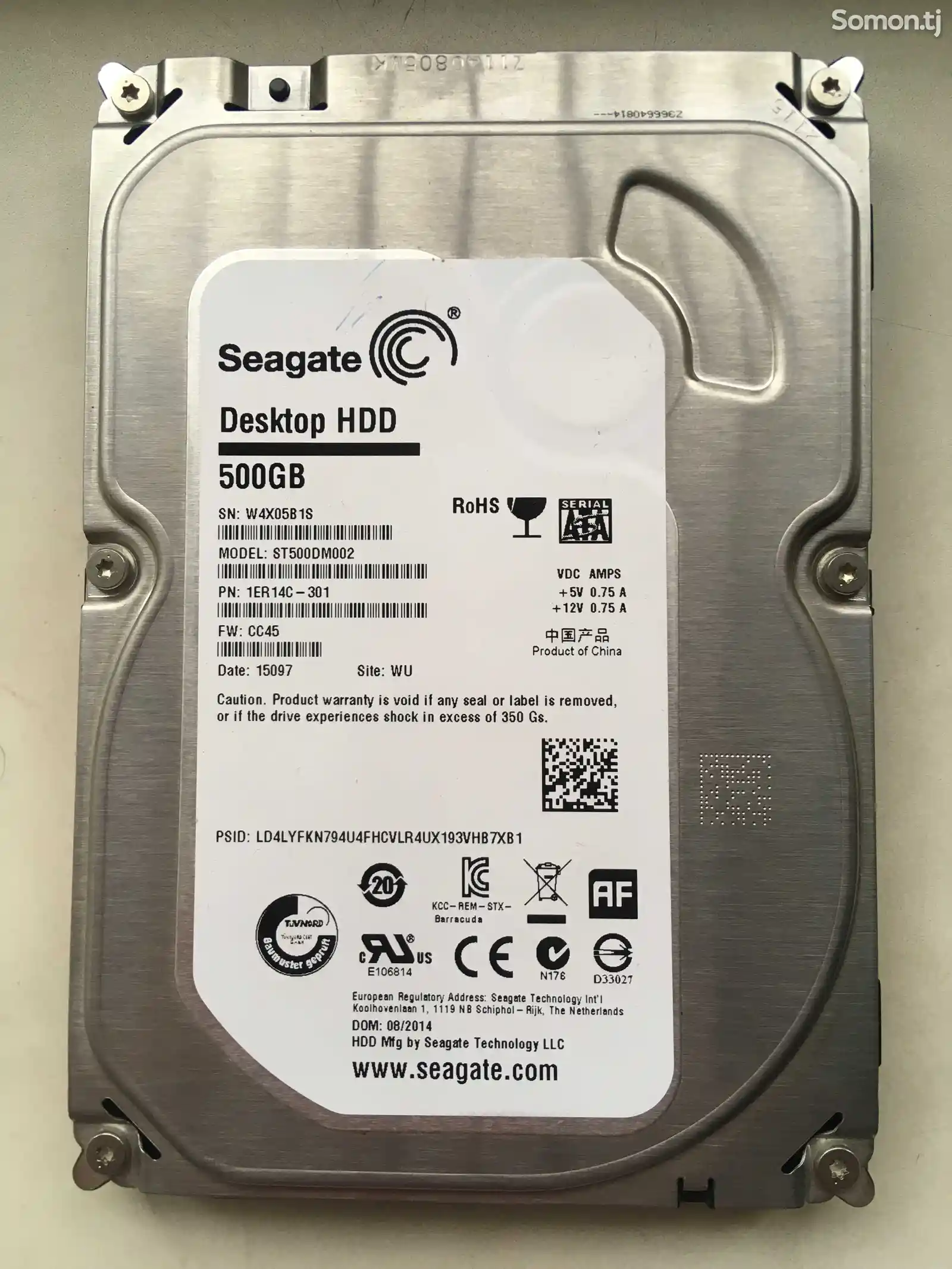 Жёсткий диск Seagate 500gb-1