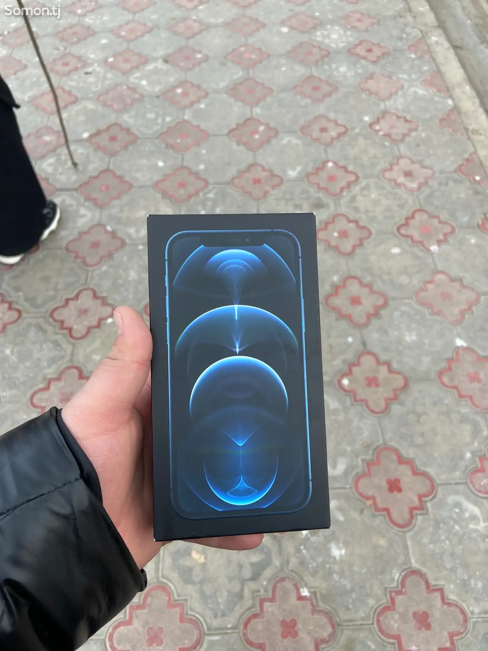 Коропка от Apple iPhone 12 pro, 128 gb, Pacific Blue-1