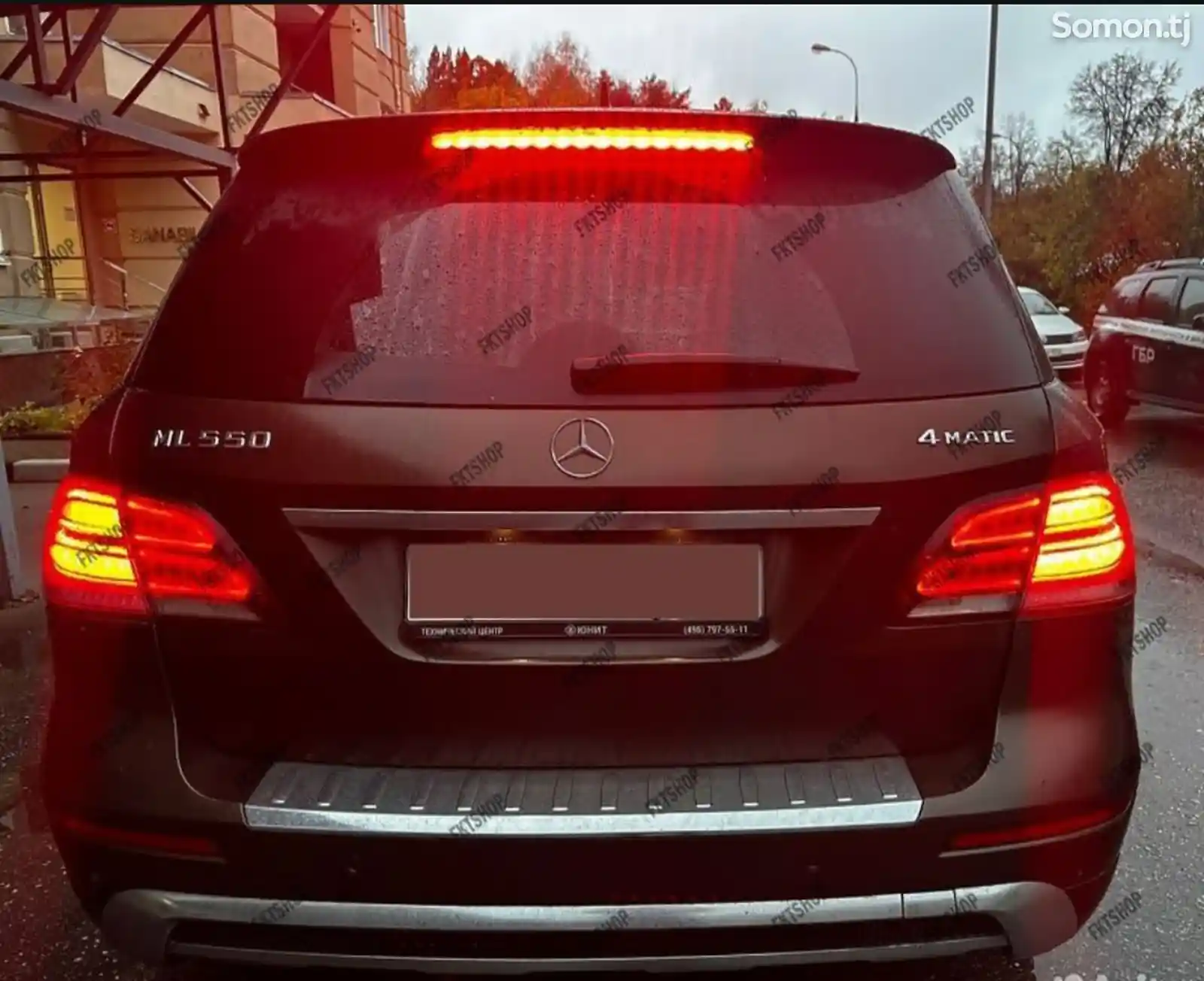 Задние фонари от Mercedes Benz Ml W166 в стиле GLE-9