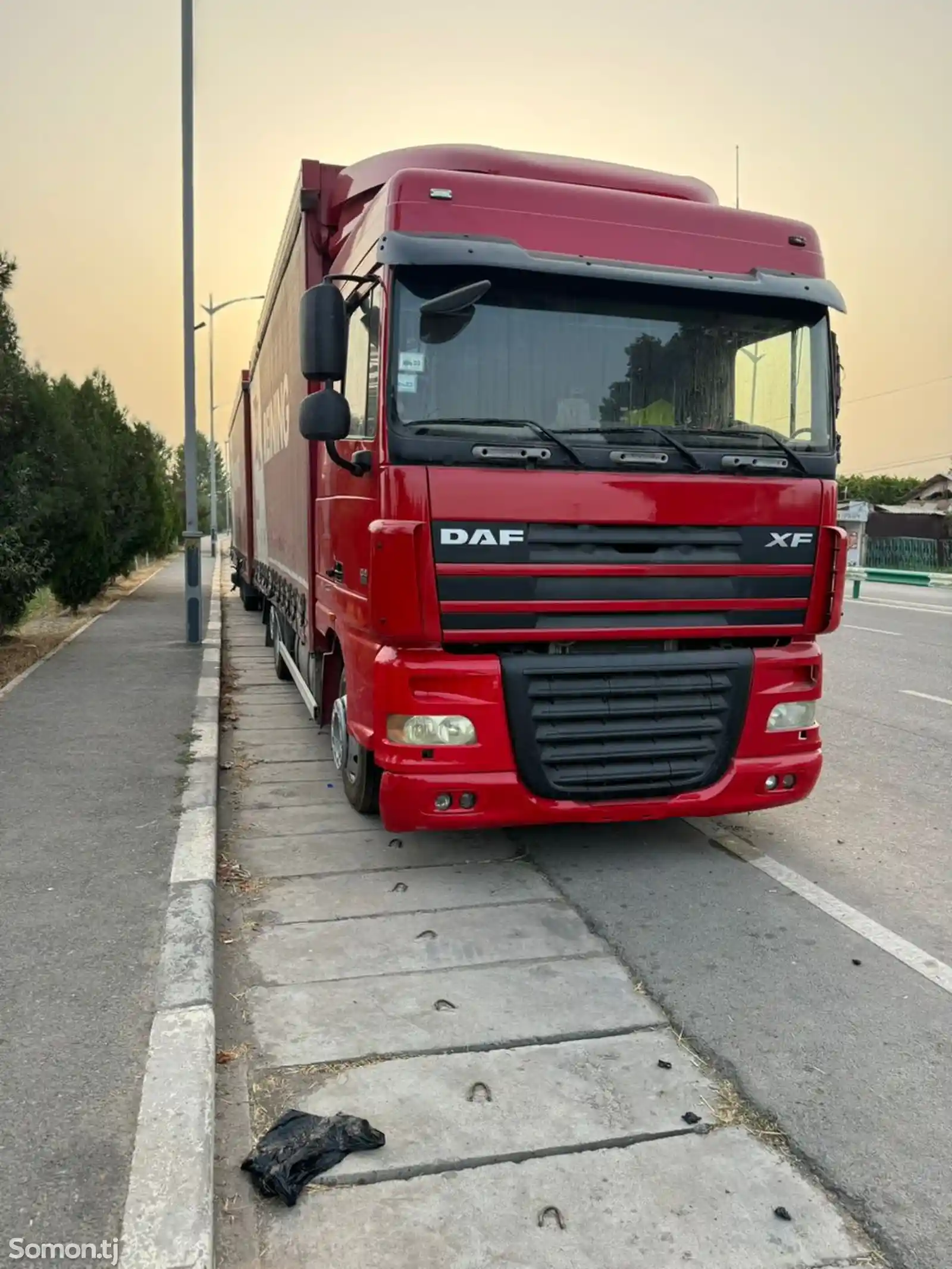 Бортовой грузовик Daf xf 105.460 автомат, 2007-2