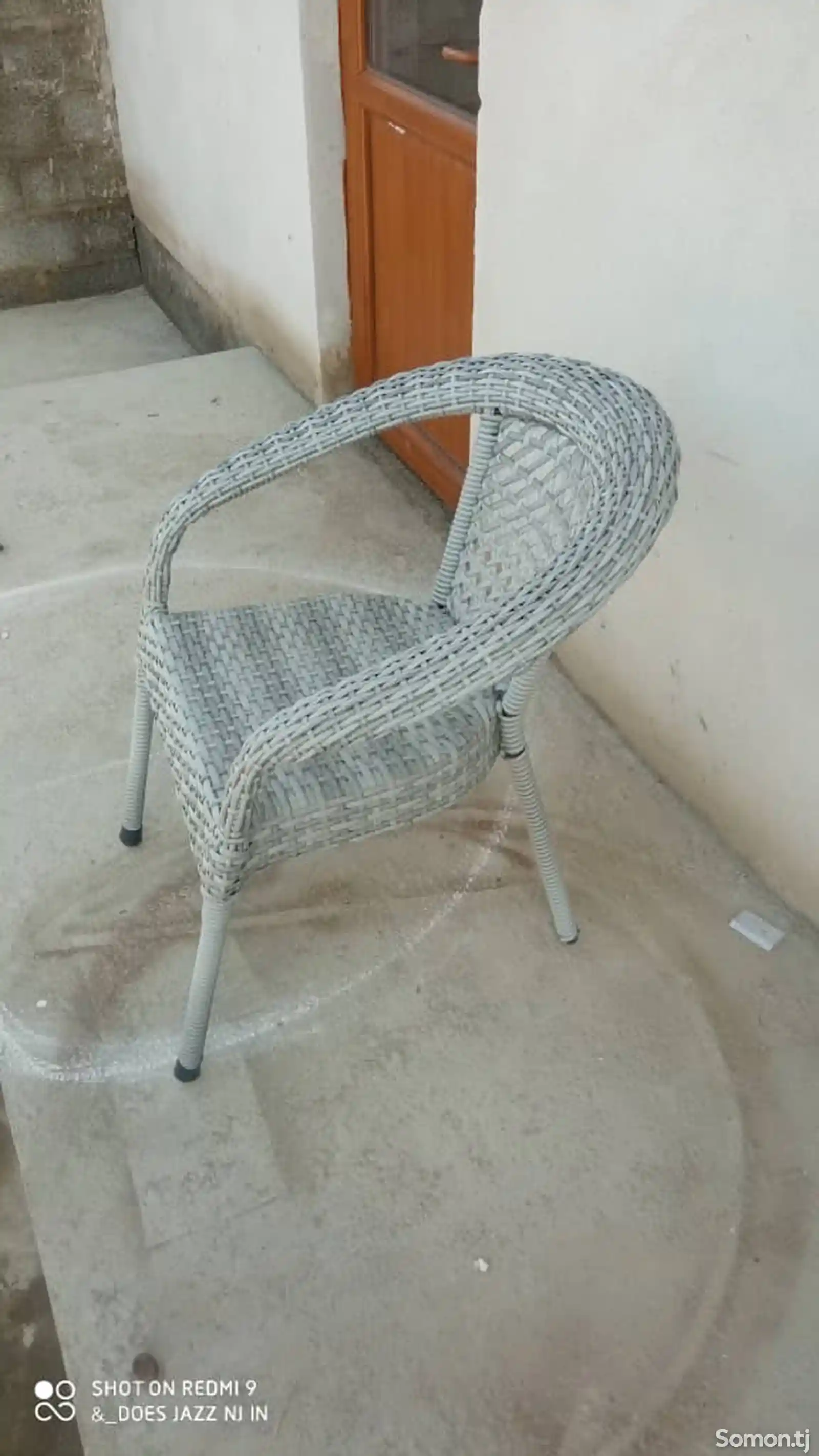 Плетенный стул-5