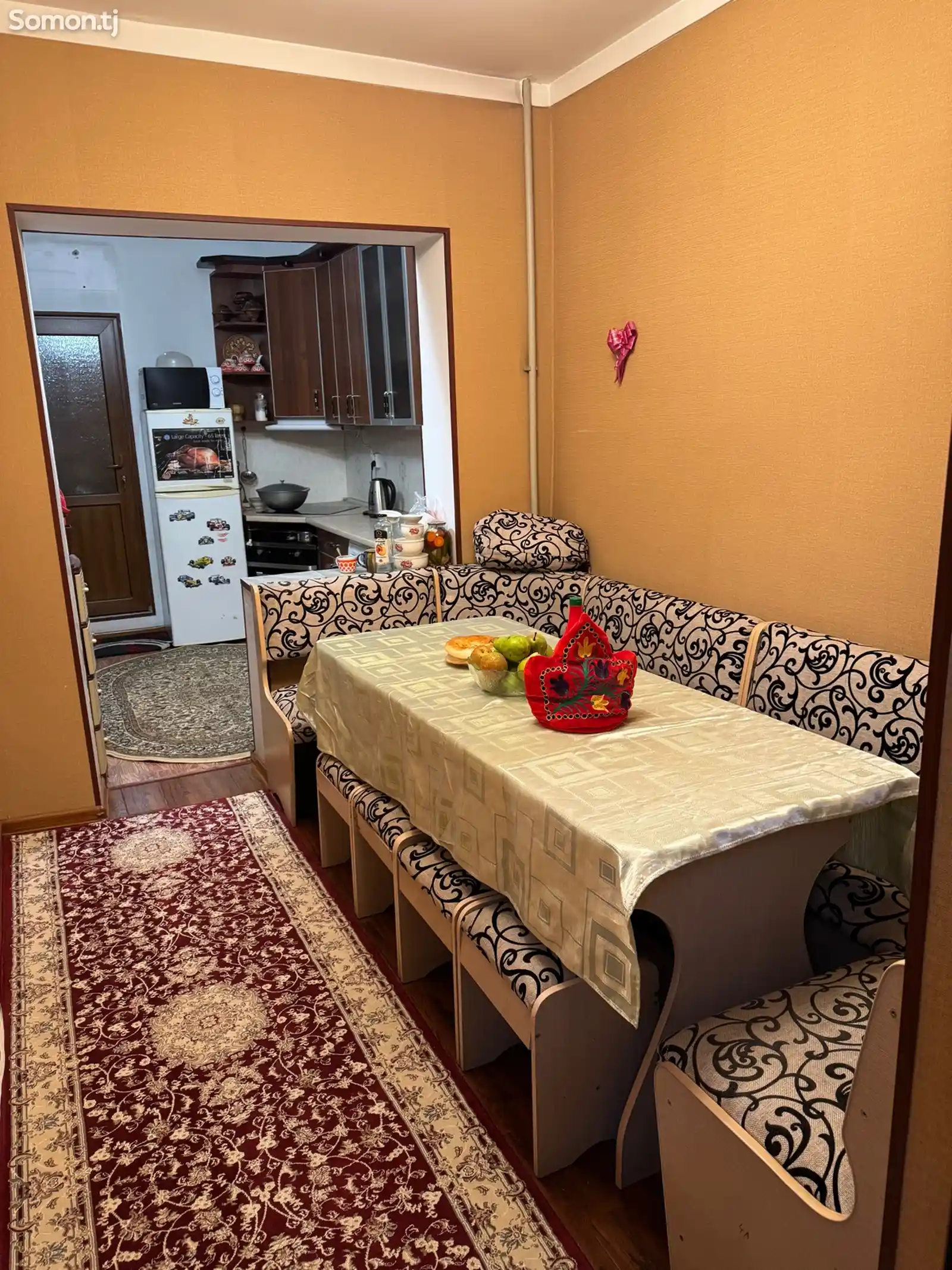 3-комн. квартира, 4 этаж, 80 м², Сино-7