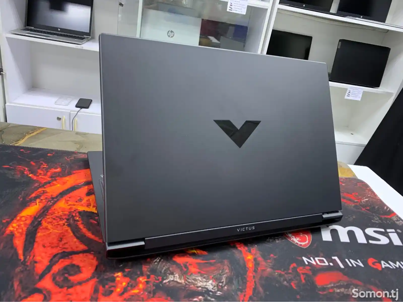 Игровой ноутбук НР victus 144GHz core i5-13th 35Ghz 14 ядро RTX3050-6GB SSD-512G-2