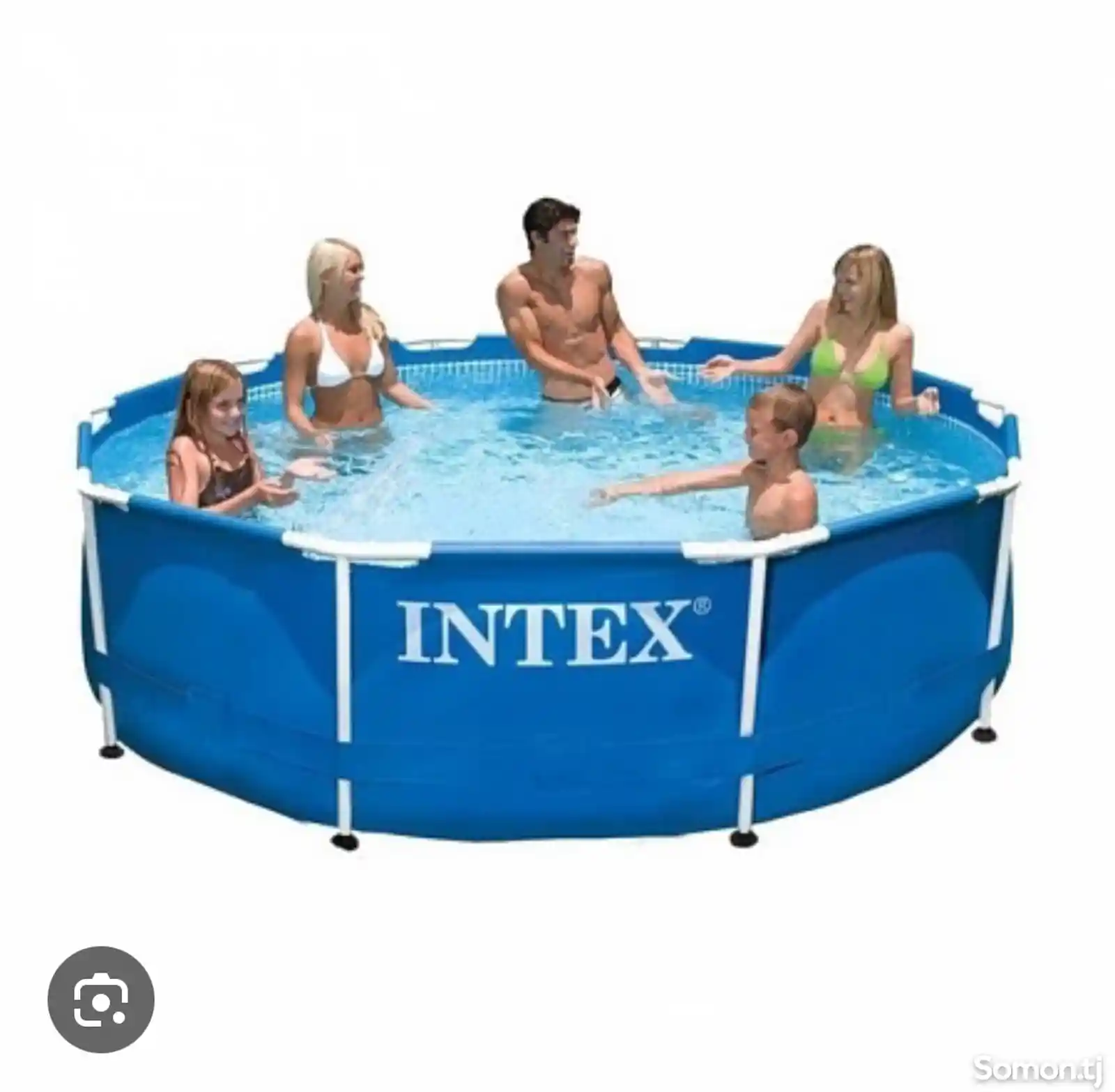 Каркасный круглый бассейн intex-2