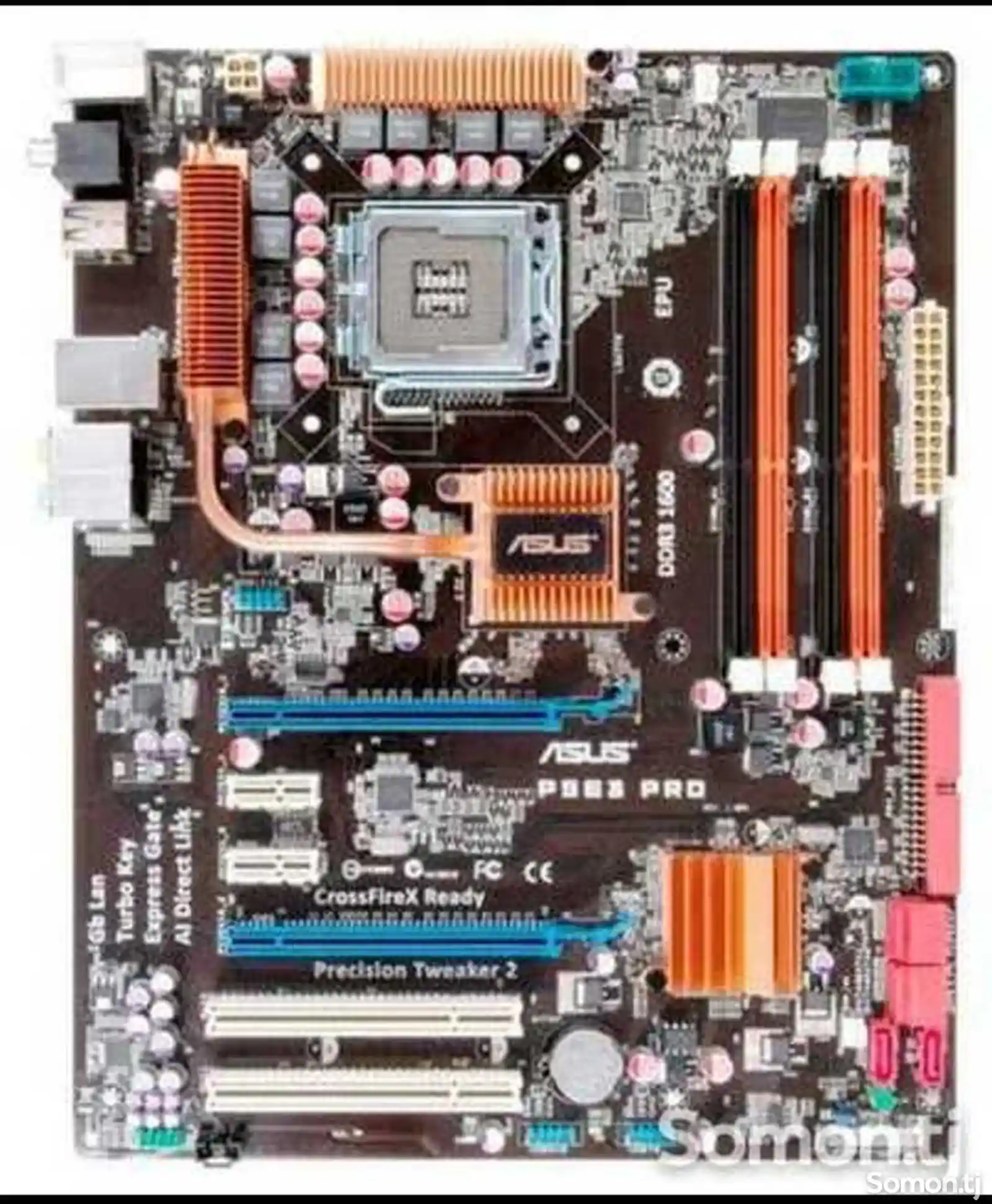 Игровой персональный компьютер DDR3 Asus P5E3 Pro Q8200 2.33Ghz,Gt730-2gb-9
