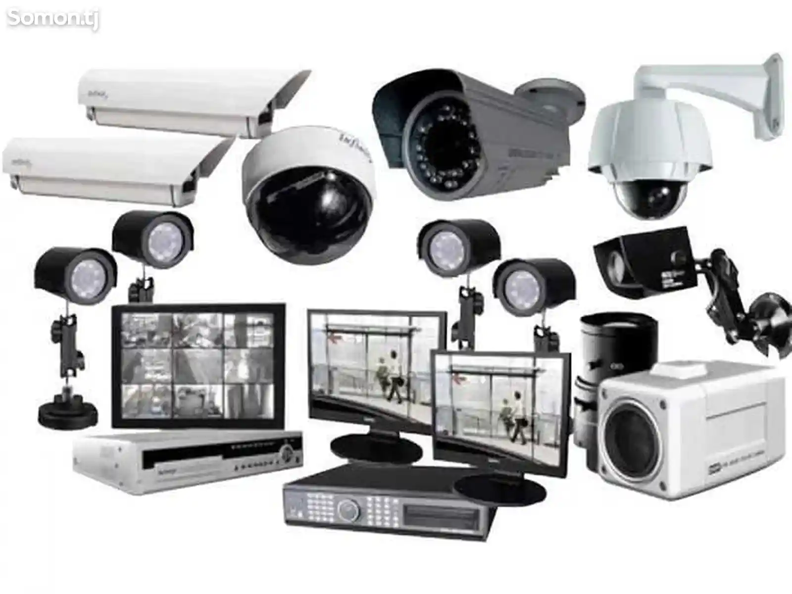 Установка камер видеонаблюдения и настройка систем-2