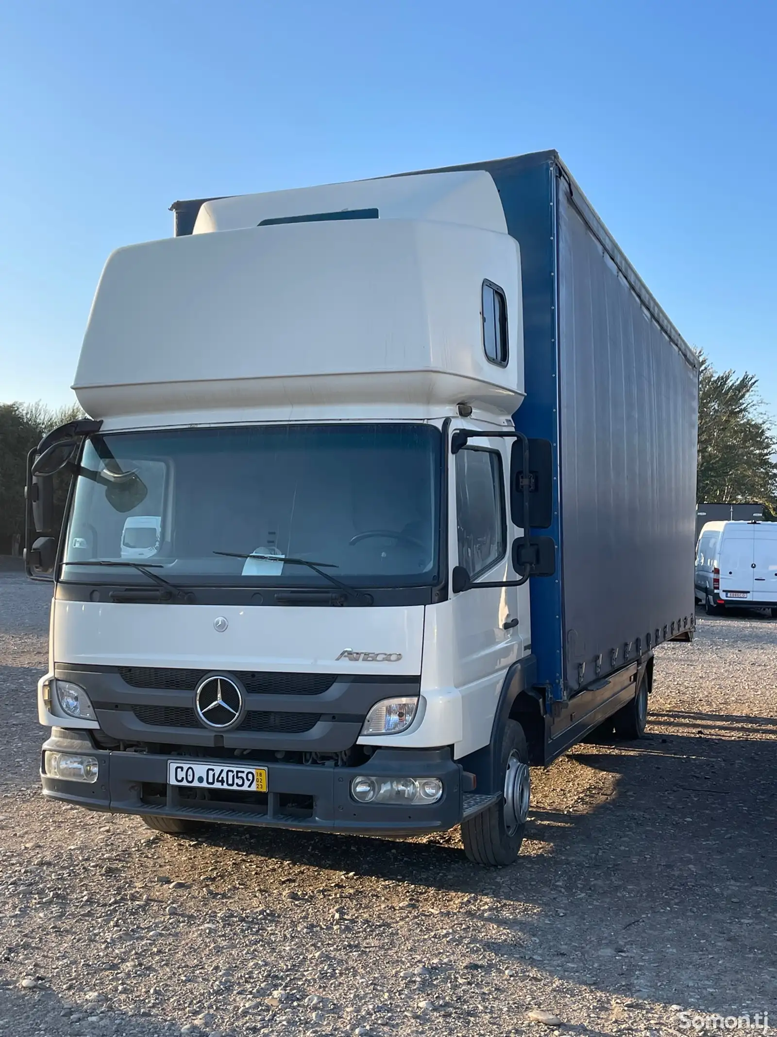 Бортовой грузовик Mercedes Benz atego 818, 2008-2