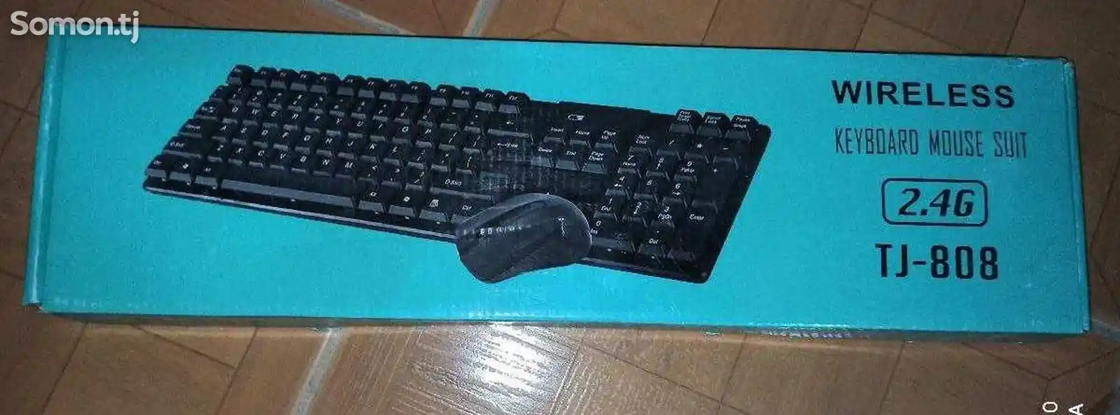 Клавиатура и мышь беспроводная-2
