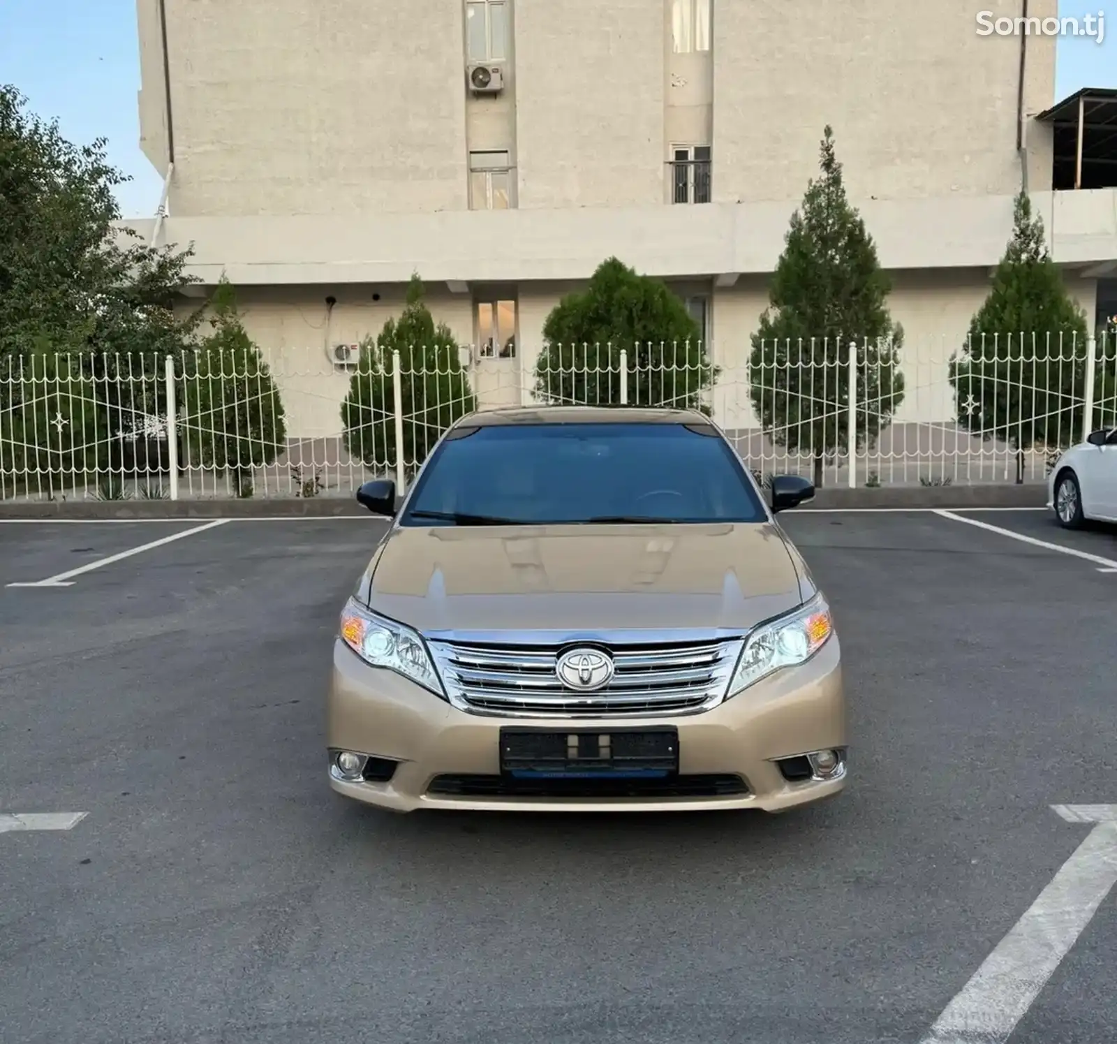 Защита бампера от Toyota Avalon 2010-2012-2