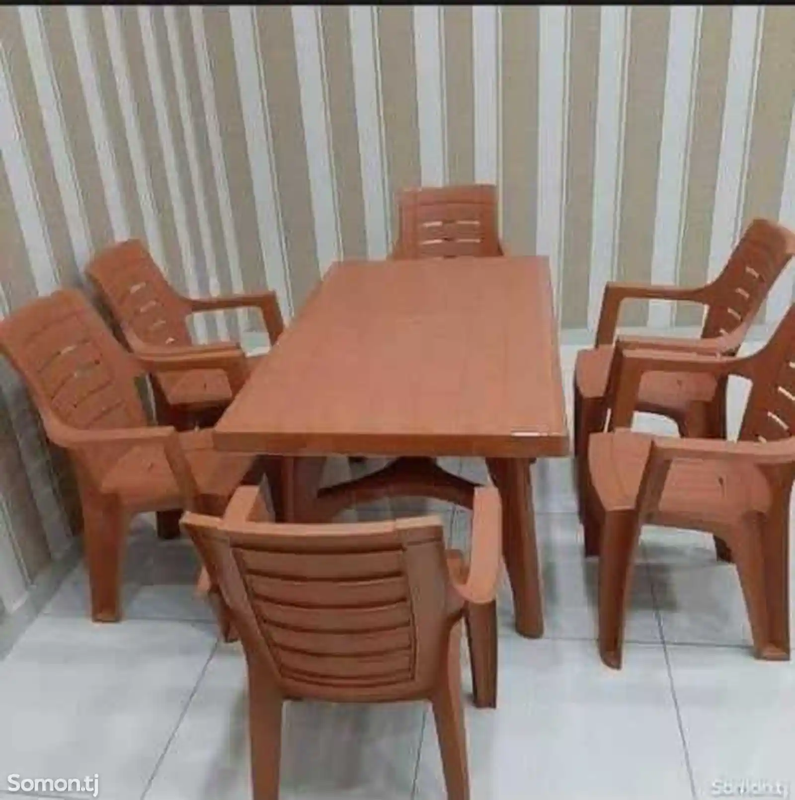 Стол со стульями 4 персон-6