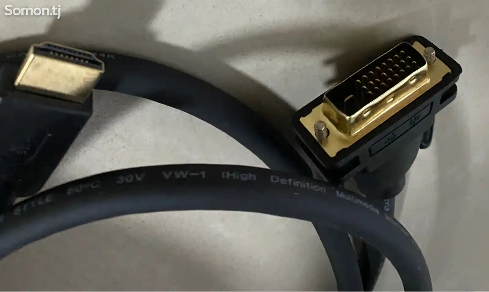 Кабель HDMI / DVI 24+1 1.5m-1