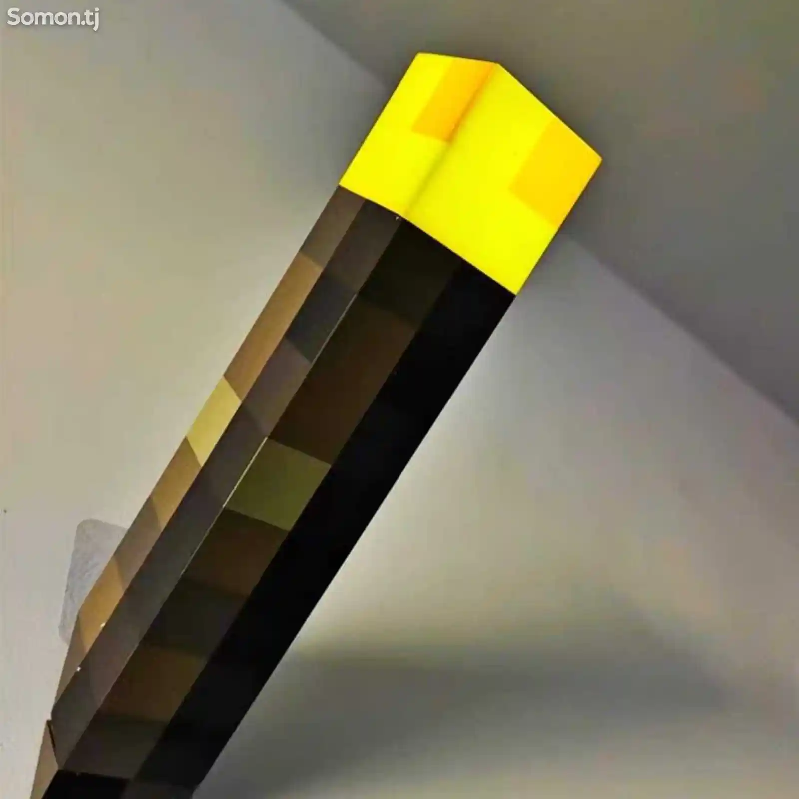 Светильник-ночник факел из Minecraft-8
