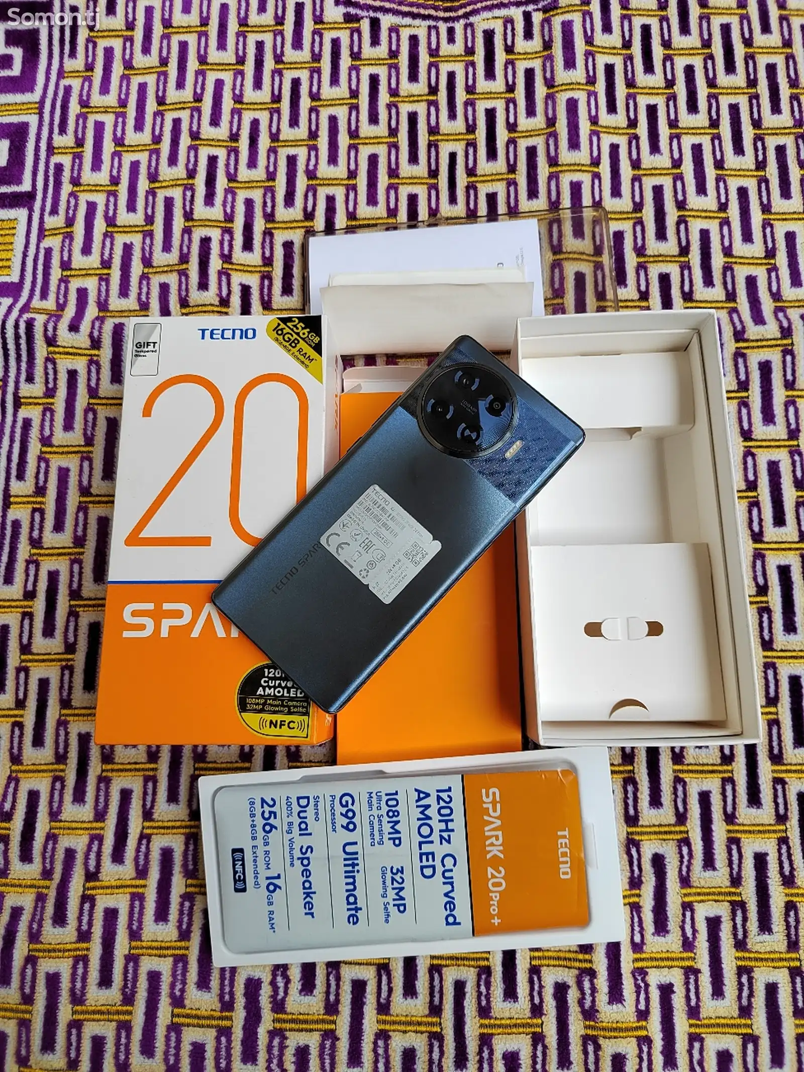 Tecno Spark 20 Pro + 8+8/256gb-1