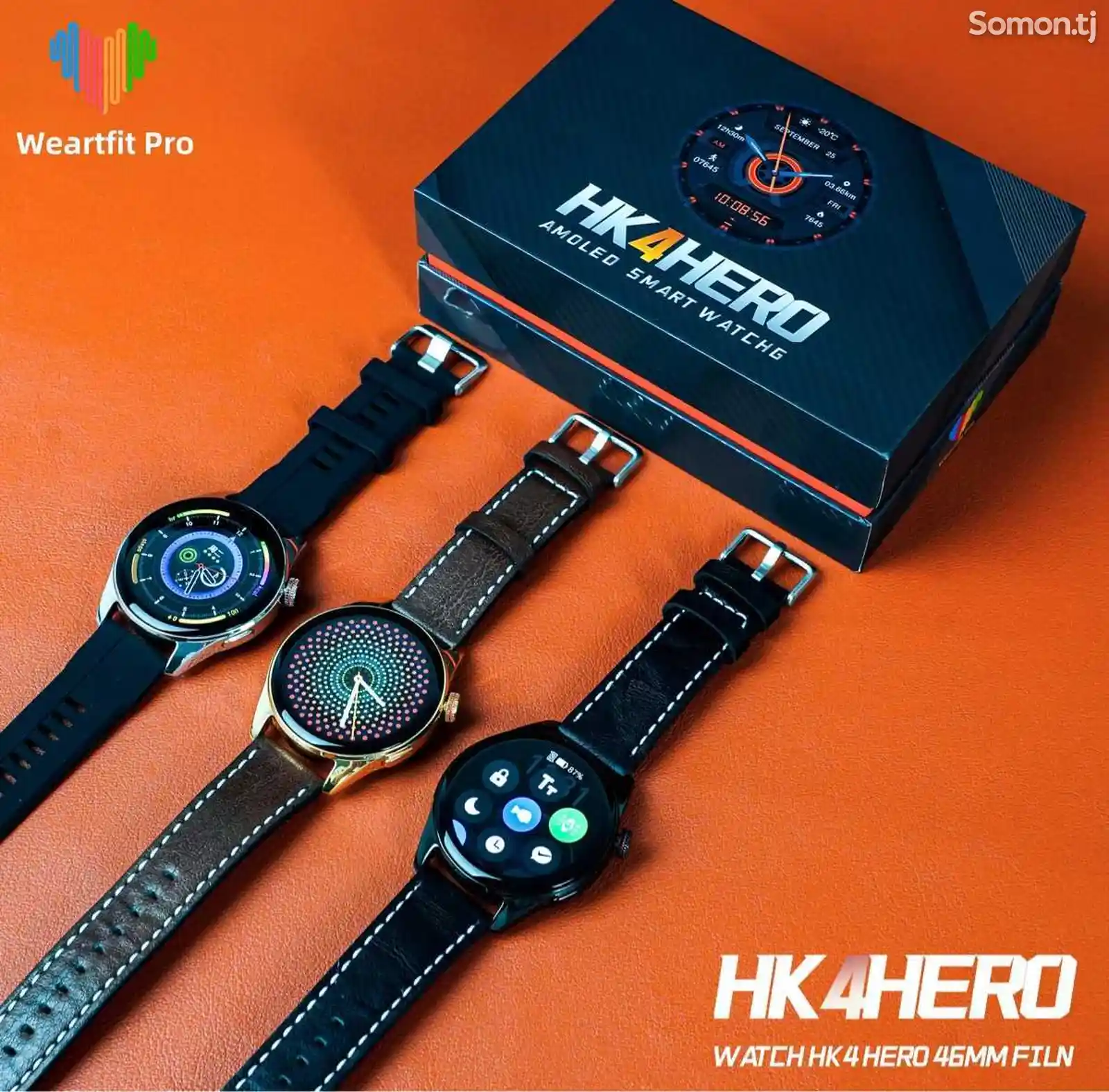 Смарт часы HK4 Hero Amoled Dysplay-1