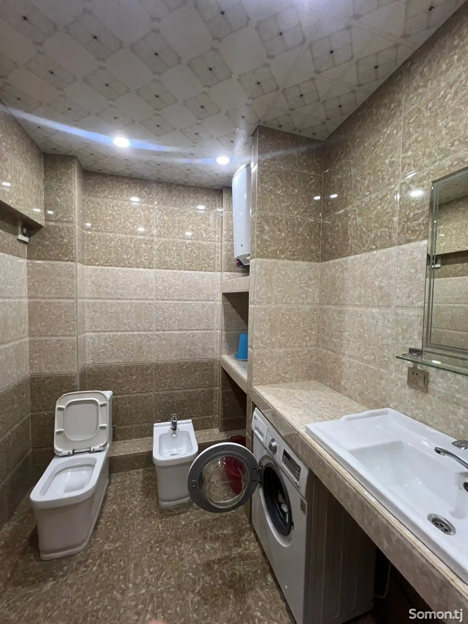 3-комн. квартира, 12 этаж, 120м², Сомони-8