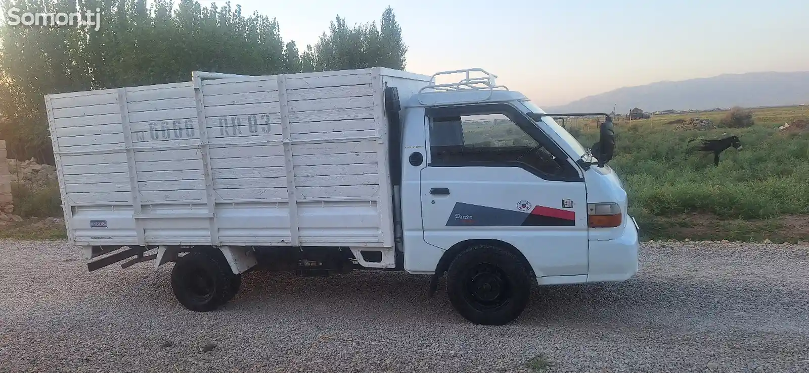 Бортовой автомобиль Hyundai Porter, 2001-2