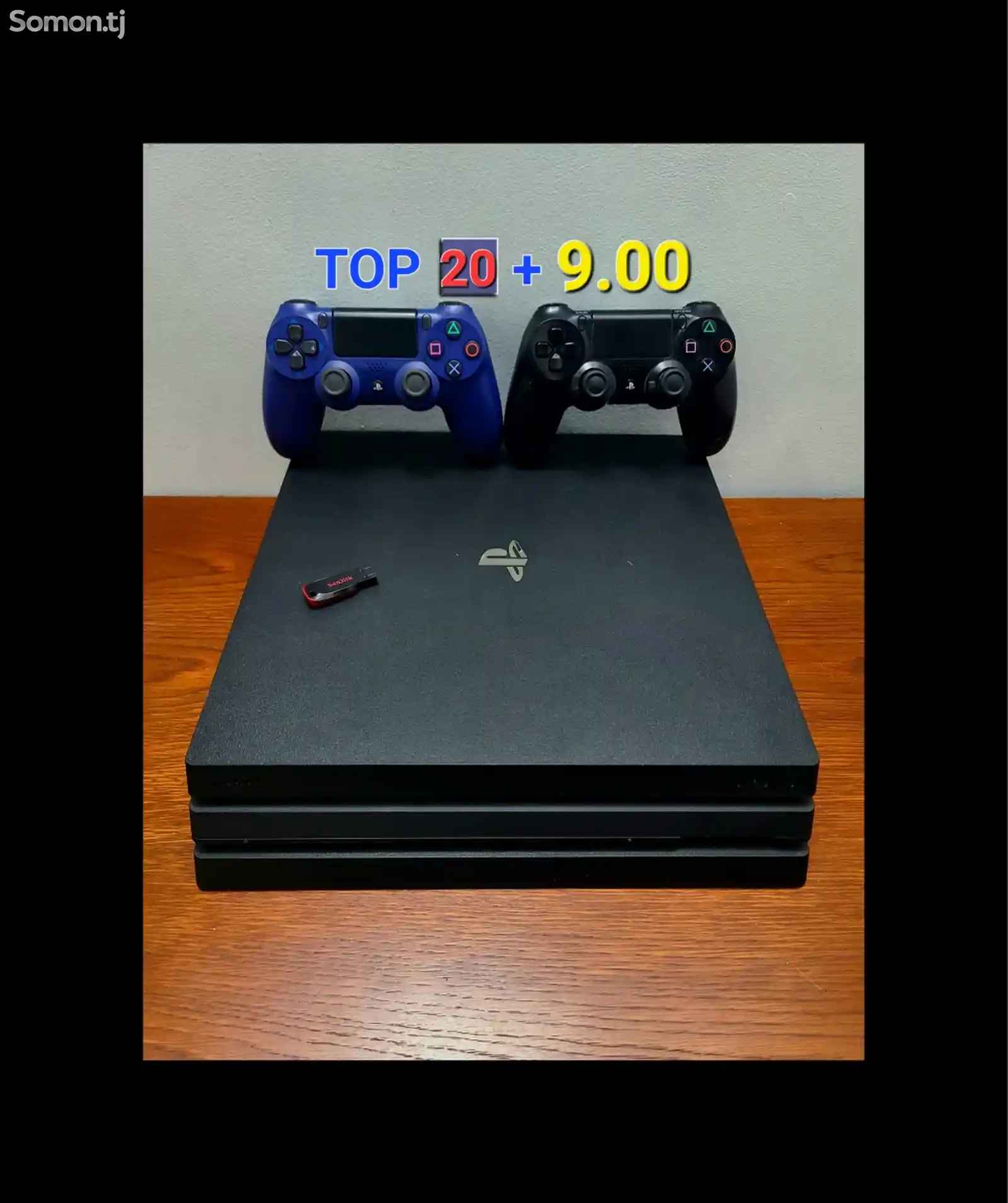 Игровая приставка Sony PlayStation 4K Pro 9.00 Golden-1