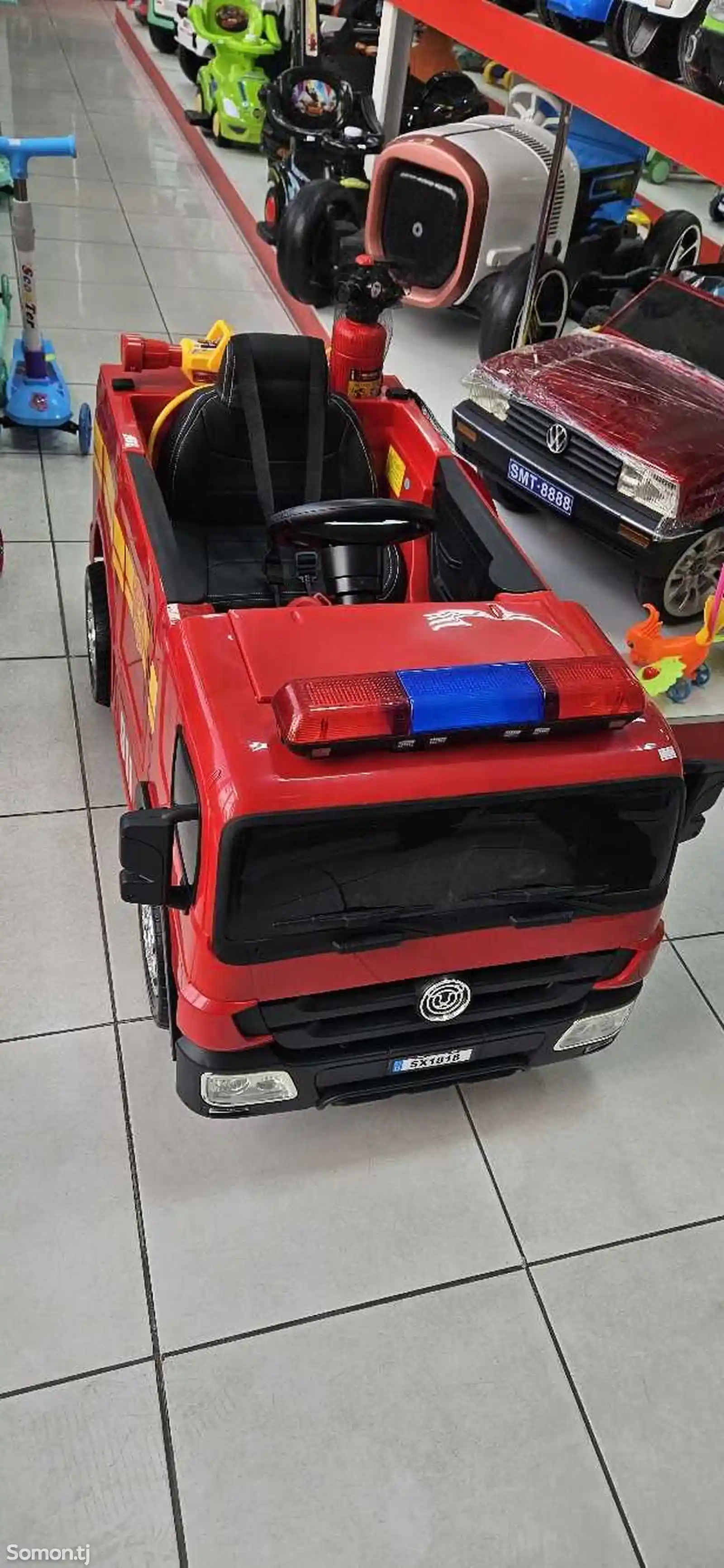Детская пожарная машина-2