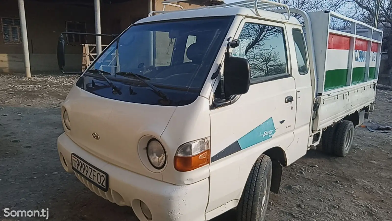 Бортовой автомобиль Hyundai Porter, 2002-1