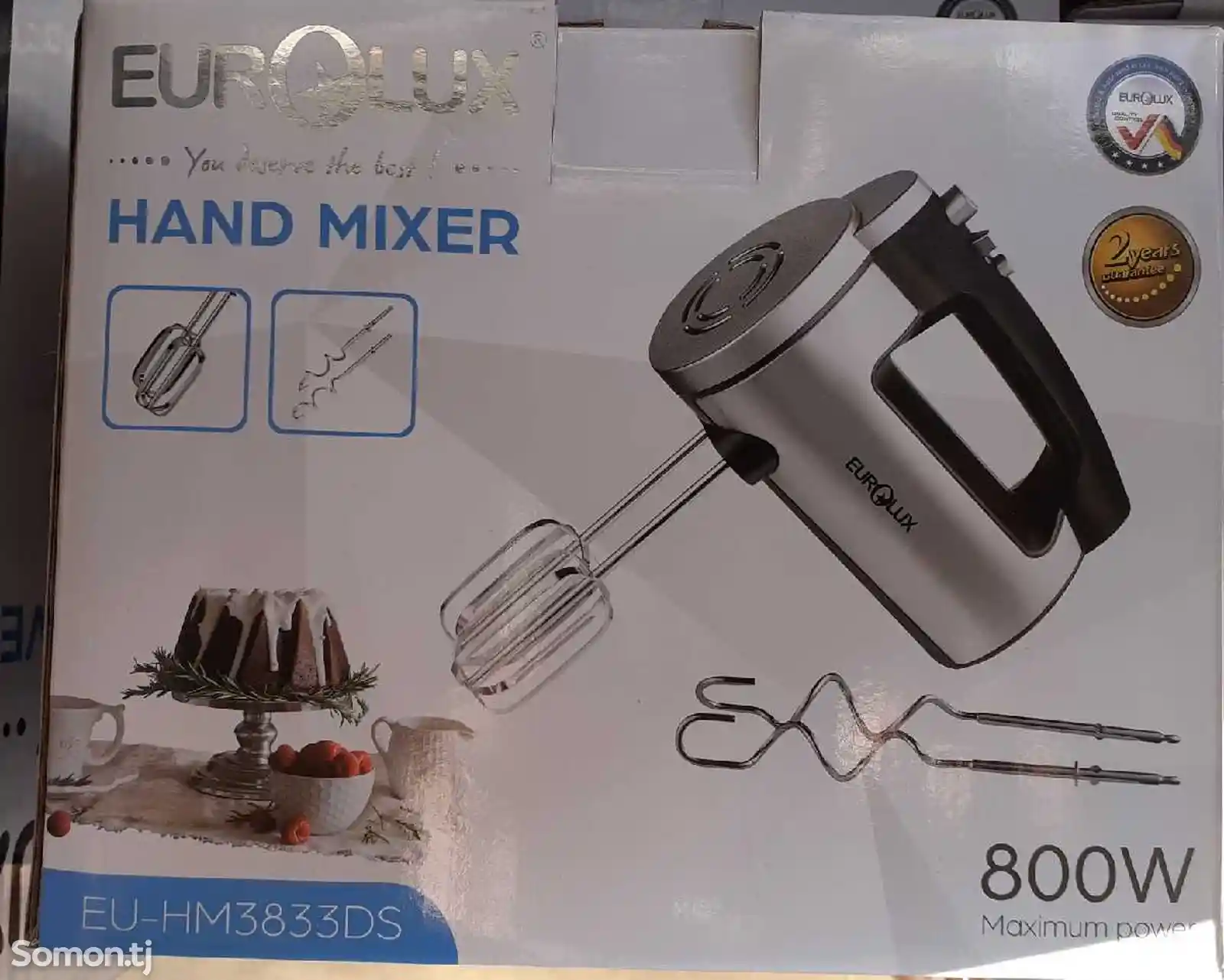 Миксер Eurolux hm3833ds-1
