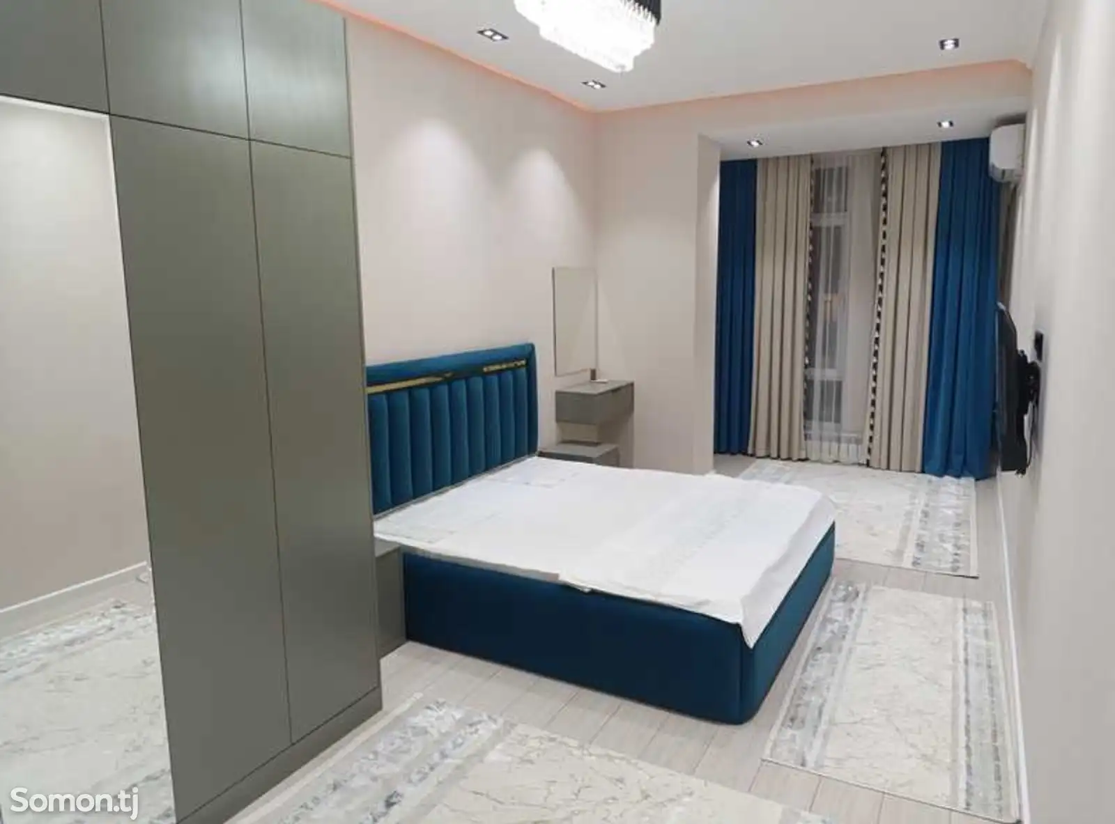 2-комн. квартира, 12 этаж, 70м², И. Cомони-1