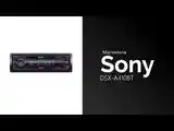 Sony DSX A410BT Магнитофони мошинӣ бо Bluetooth-5