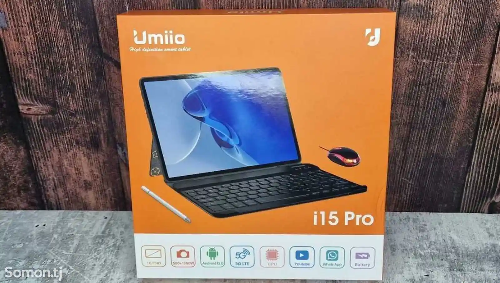 Umiio i15 pro - планшет с клавиатурой-2