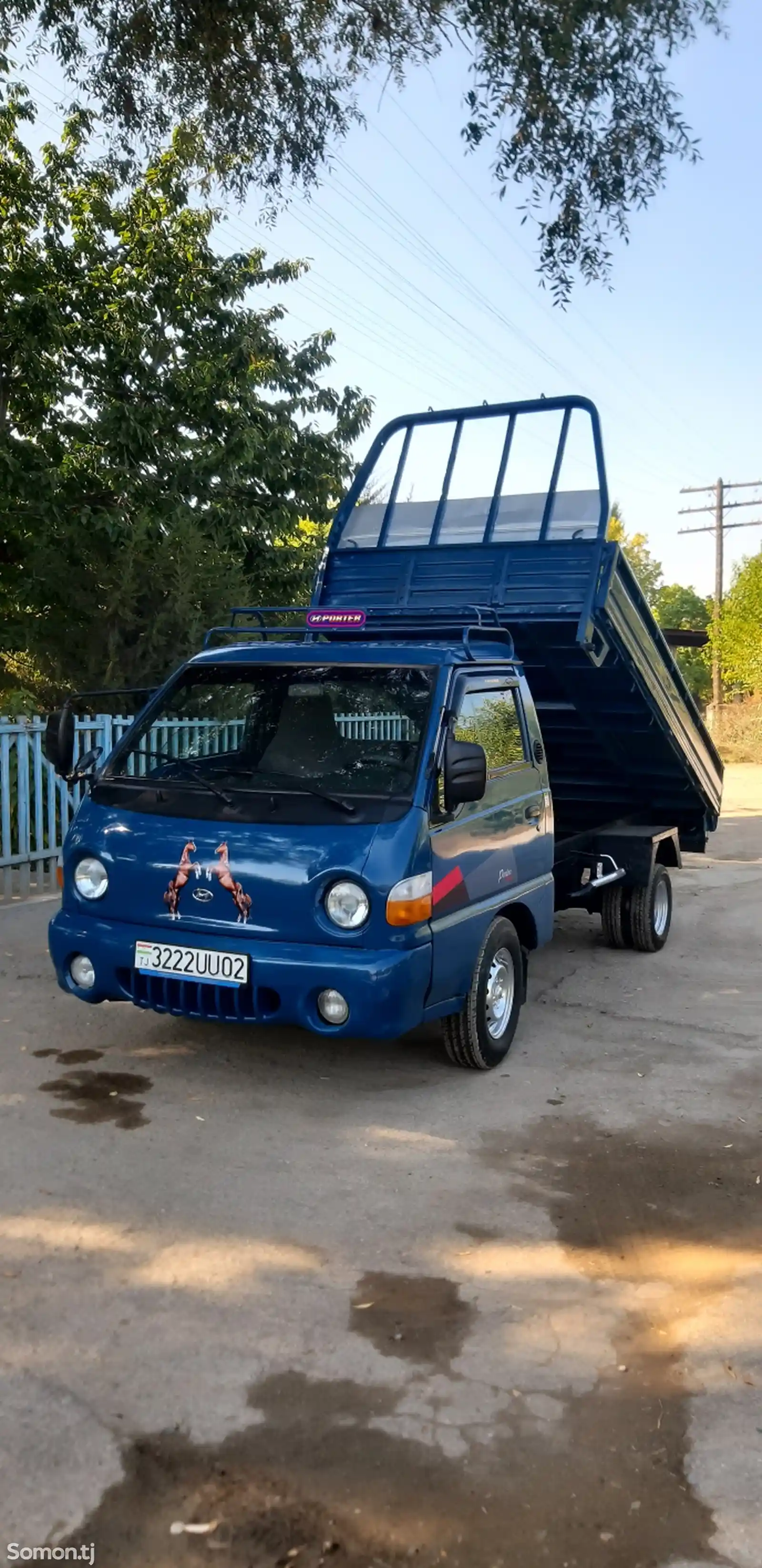 Бортовой самосвал Hyundai Porter 1, 2000-11