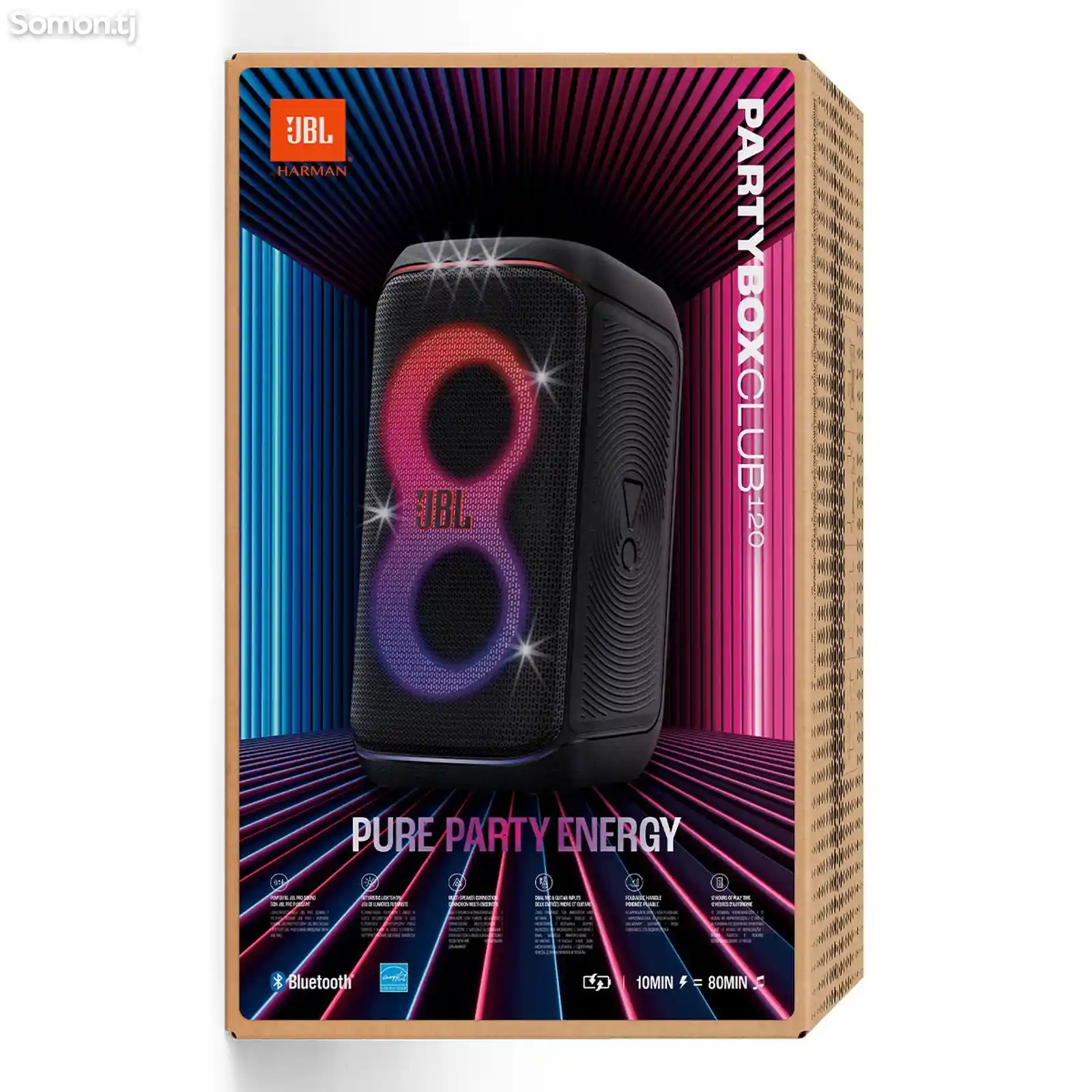 Колонка Jbl Partybox Club 120