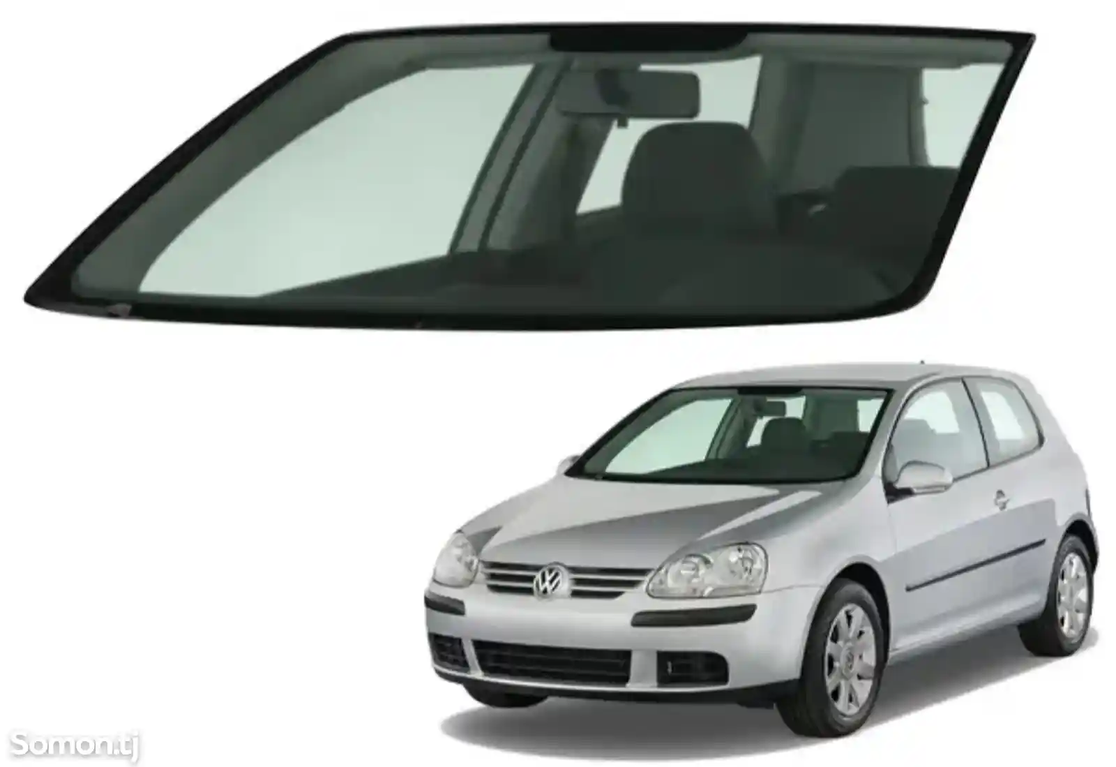 Лобовое стекло на Volkswagen Golf 5
