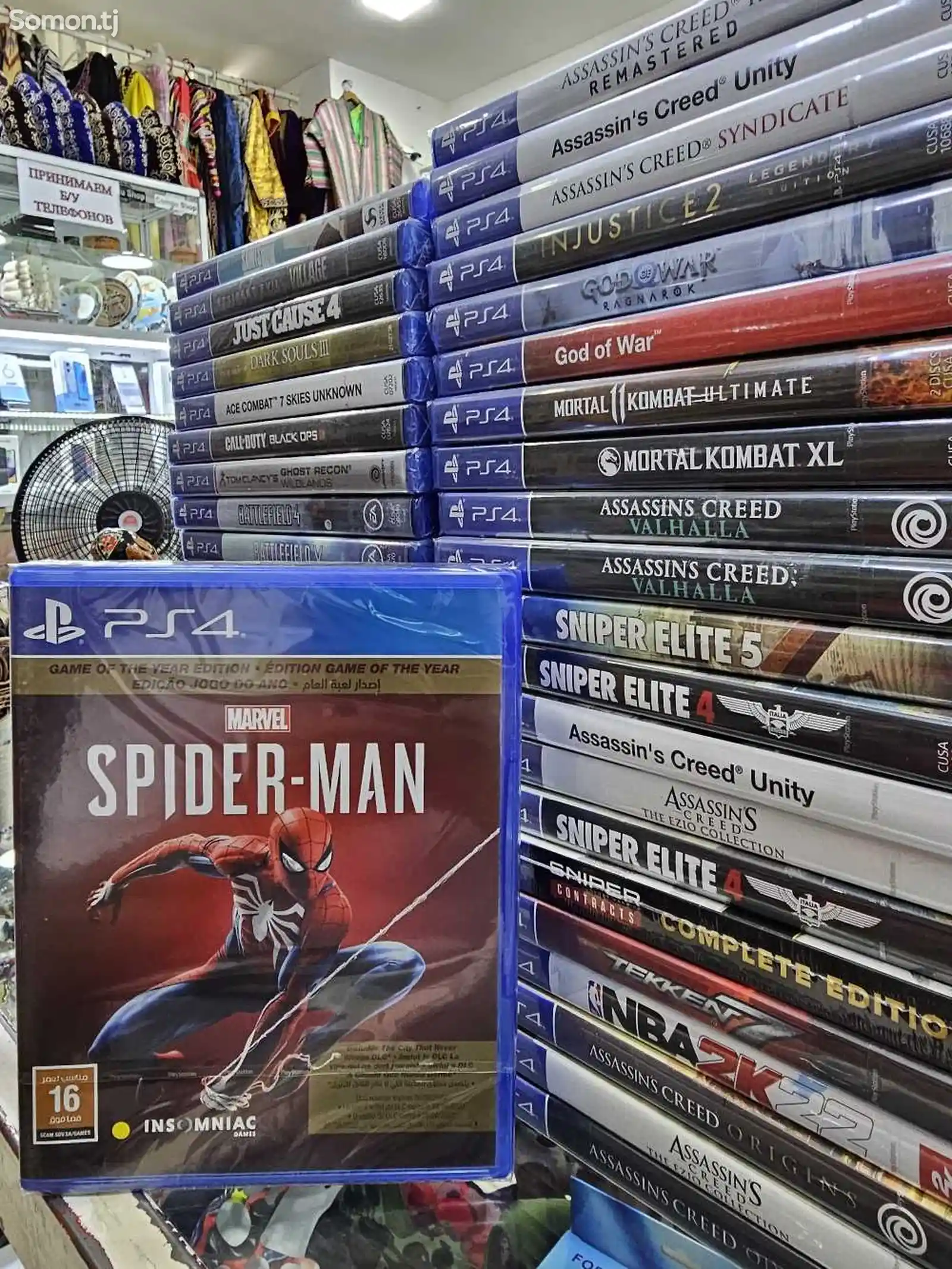 Игра Spider man Sony Playstation 4