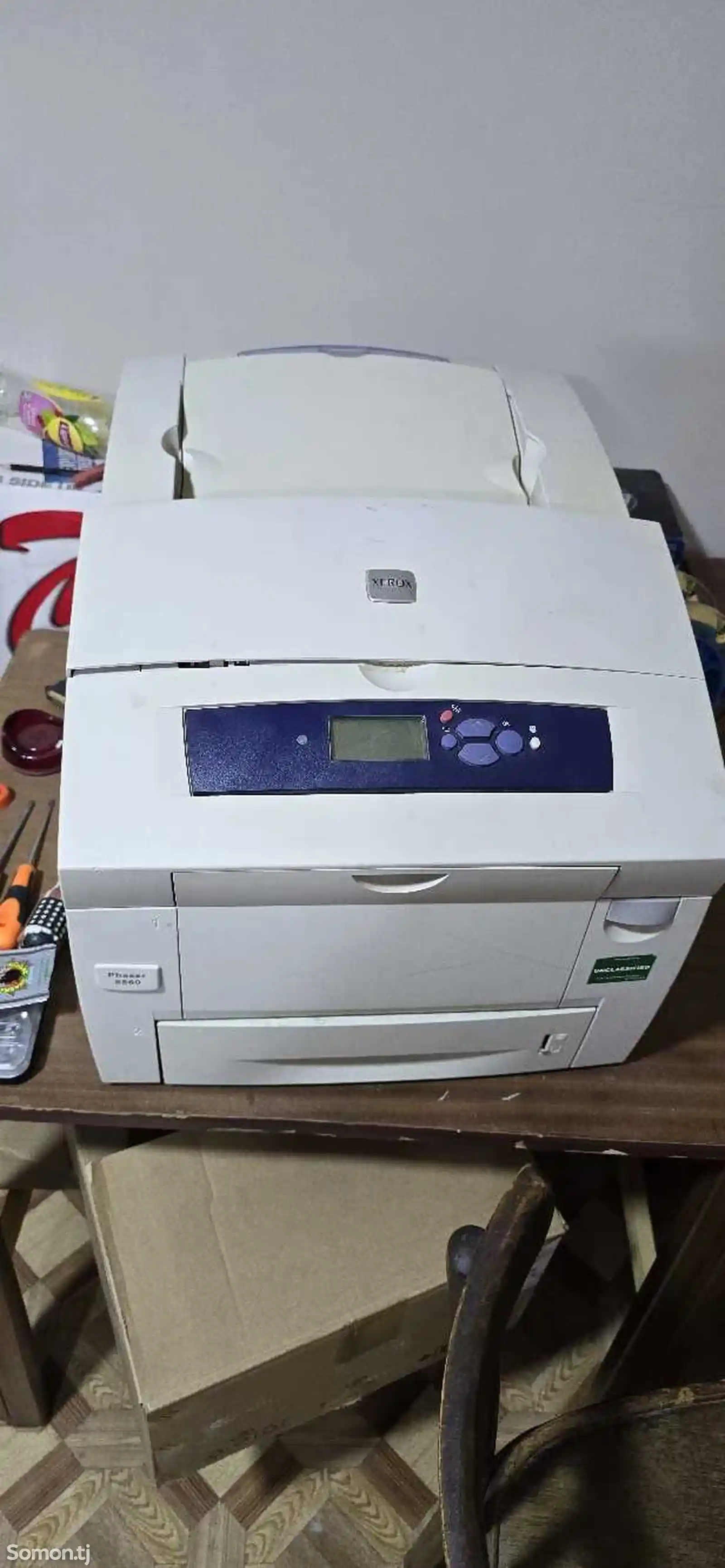 Цветной принтер Xerox с картриджами-2