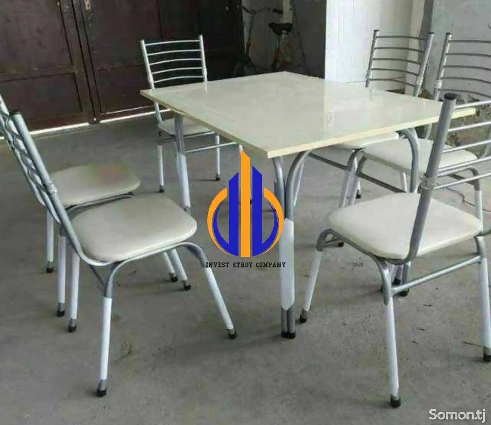 Стол с 6 стульями-11