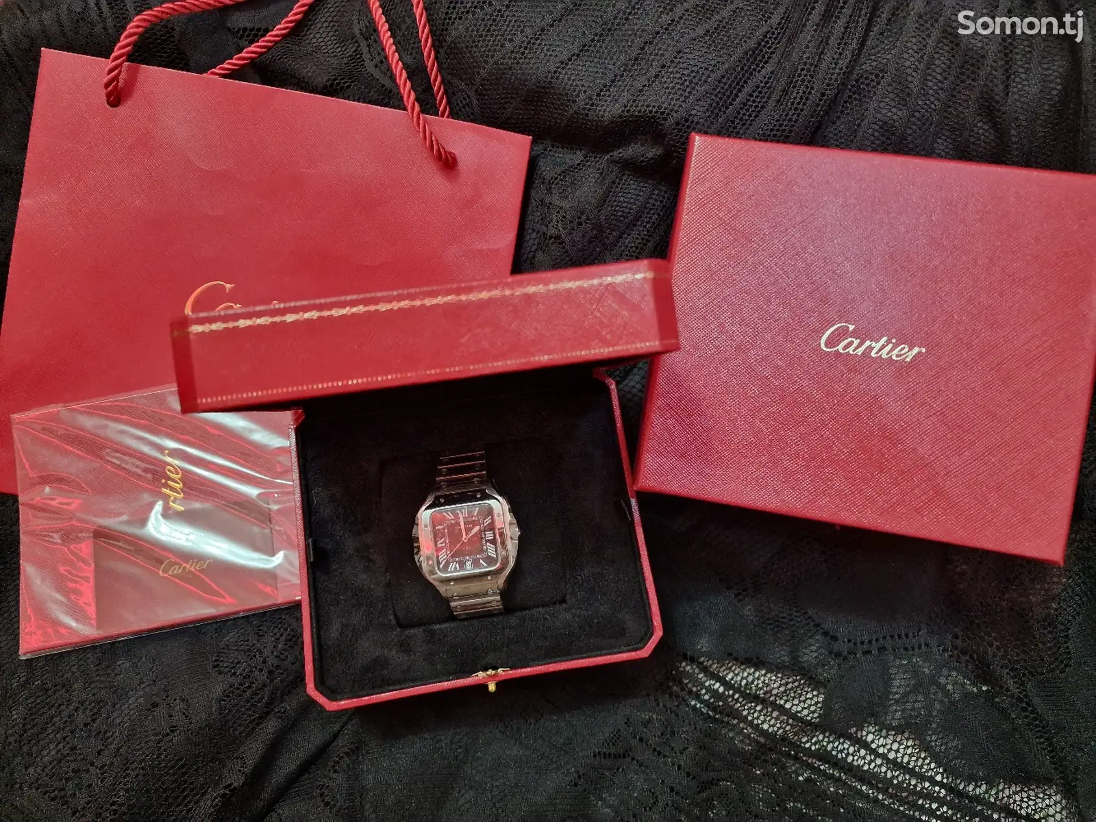 Часы наручные Cartier Santos-1