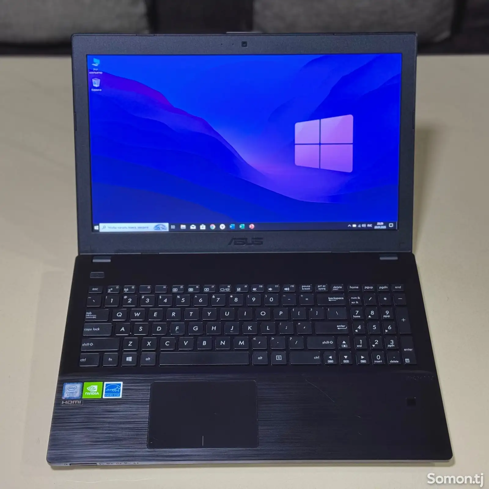 Ноутбук Asus pro i7-8gen-1