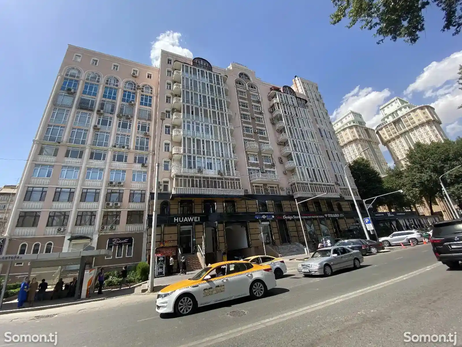 2-комн. квартира, 11 этаж, 100м², Сомони Дом печати-7