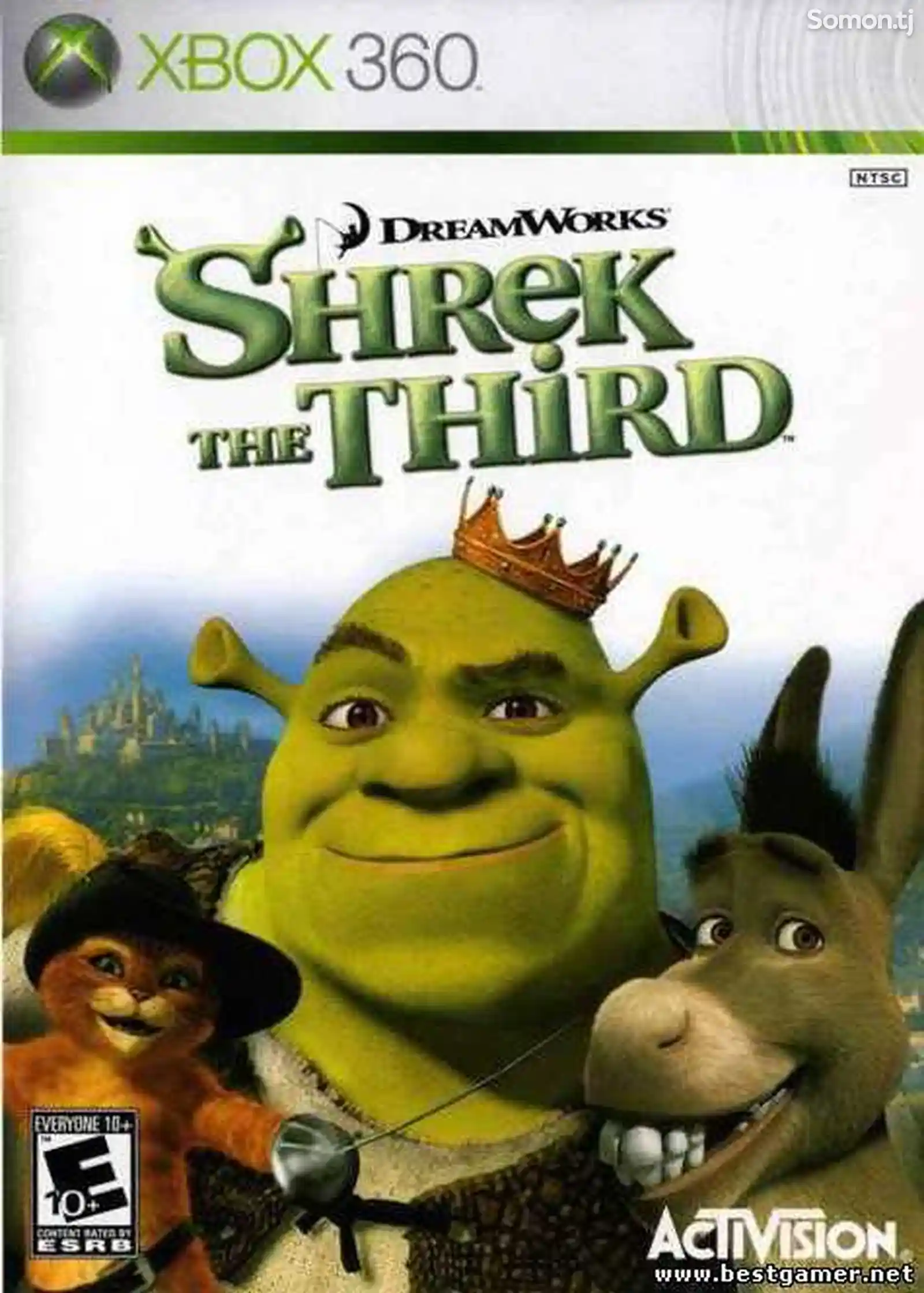 Игра Shrek the third для прошитых Xbox 360