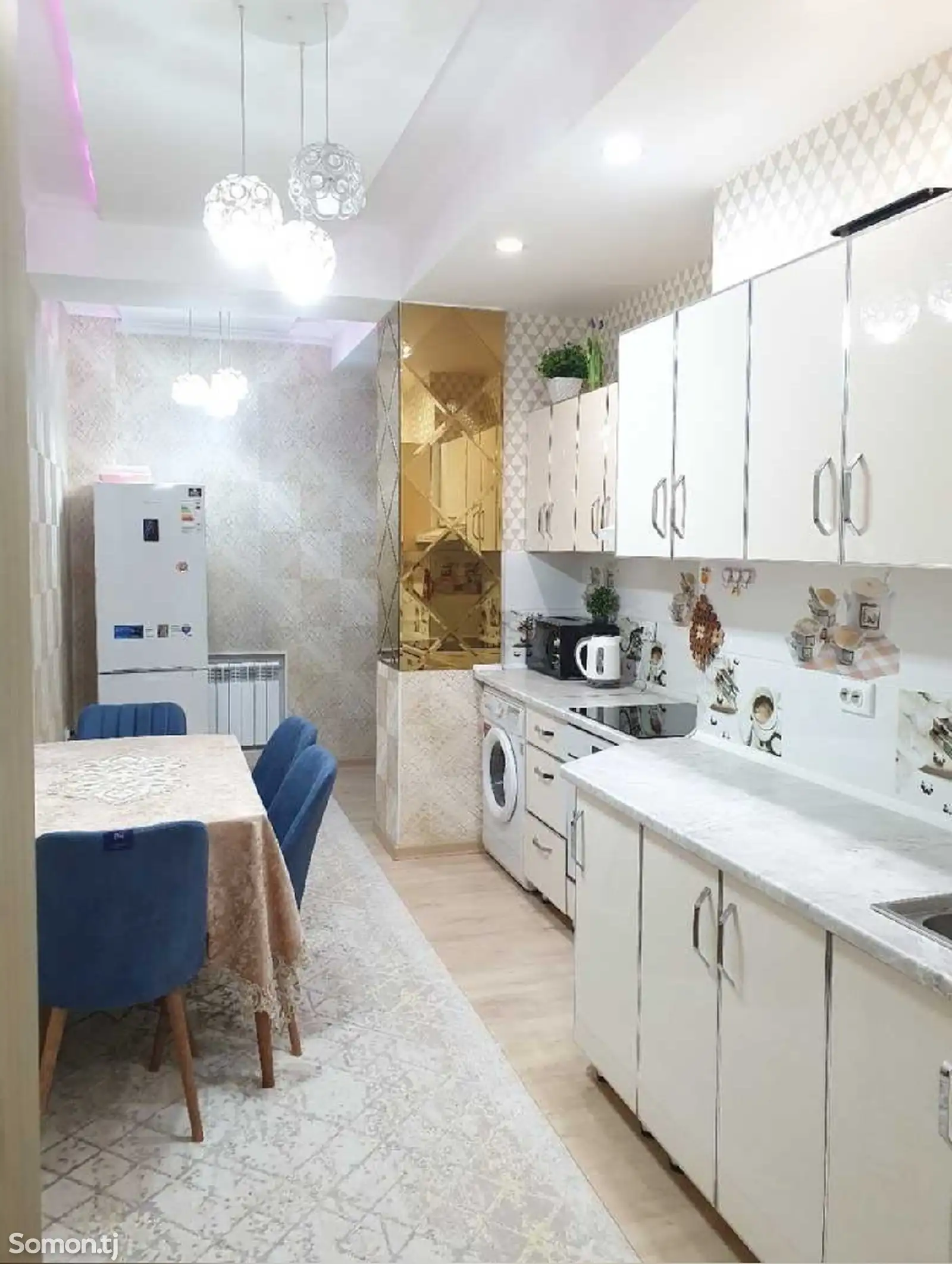 3-комн. квартира, 6 этаж, 83м², Сино-1