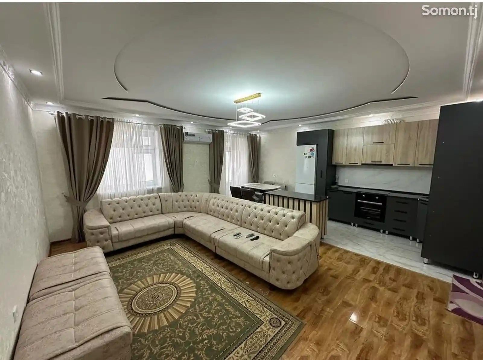 2-комн. квартира, 6 этаж, 66 м², Гранд отель-1