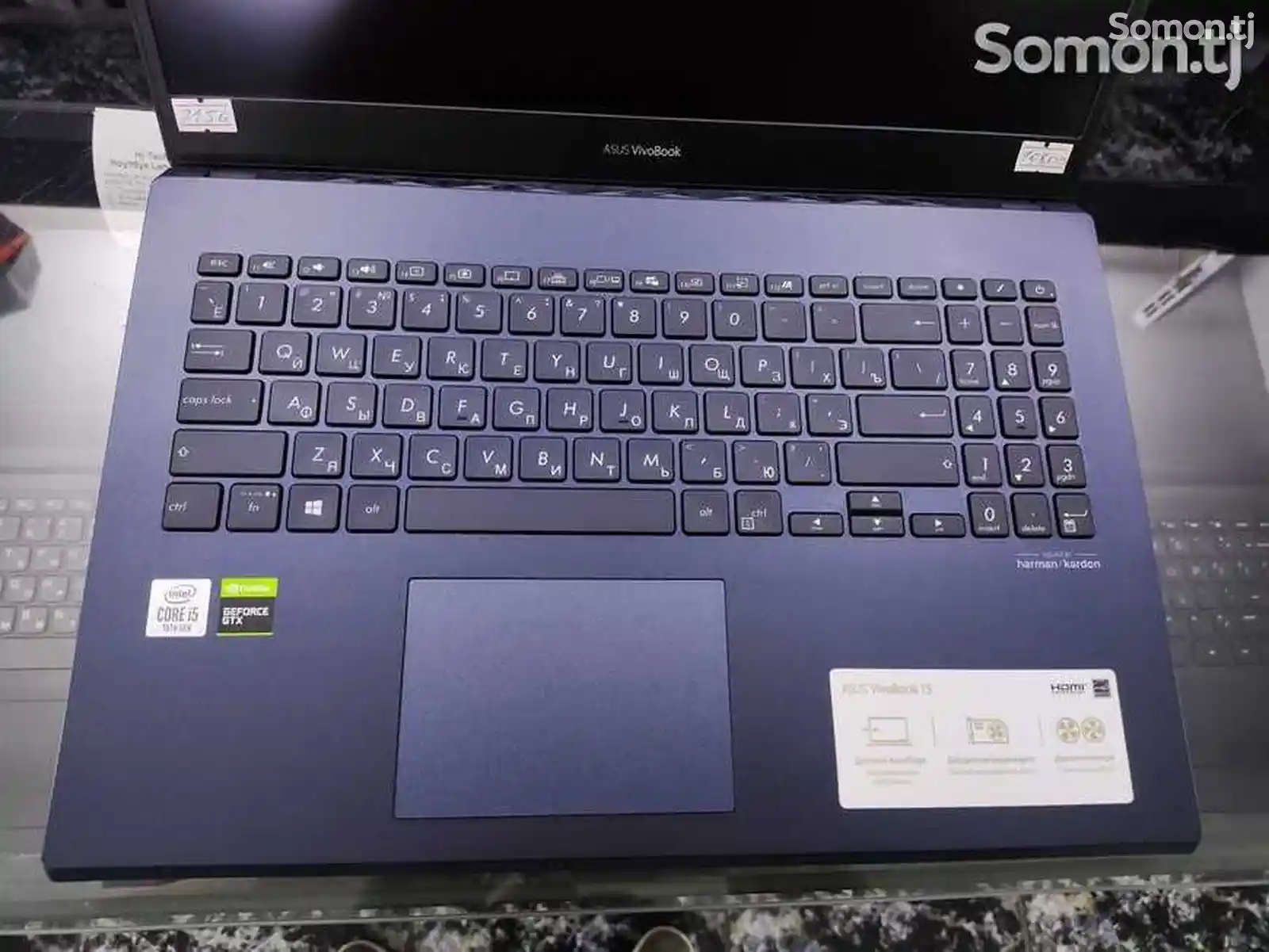 Игровой ноутбук Asus VivoBook X571L Core i5-10300H GTX 1650Ti 4GB /8GB-4