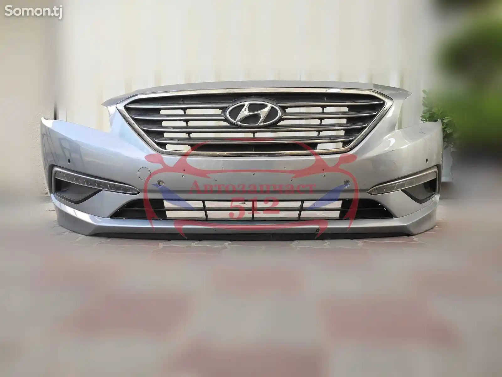 Передний бампер на Hyundai Sonata 2014 2017-11