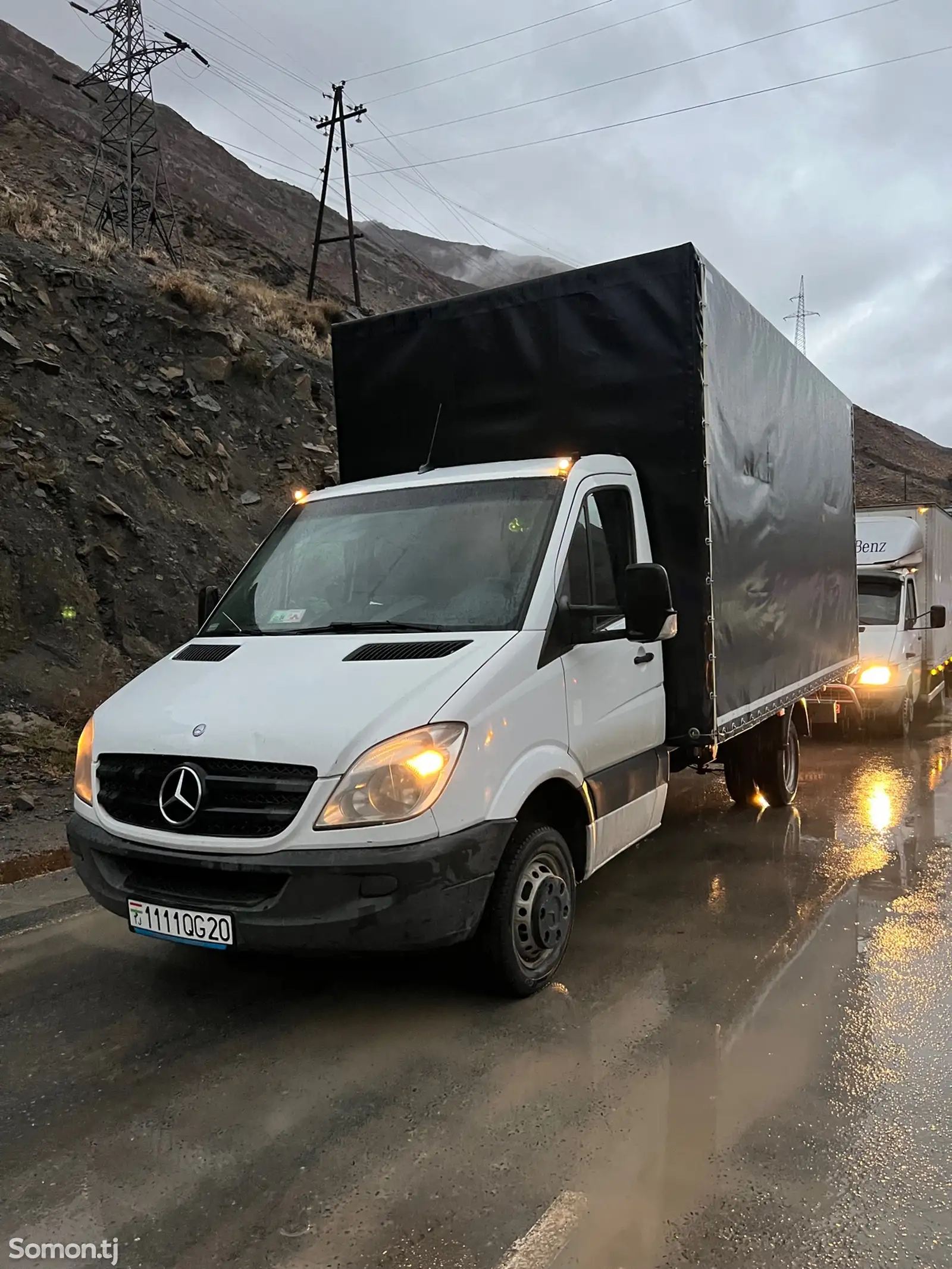 Бортовой Mercedes sprinter 515, 2007-1