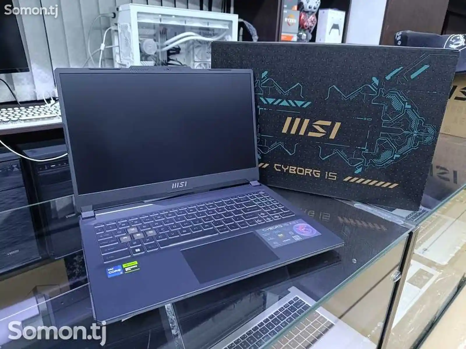 Игровой ноутбук Msi Cyborg 15 Core i7-12650H / Rtx 4060 8gb / 8gb / 512G / 144Hz-3