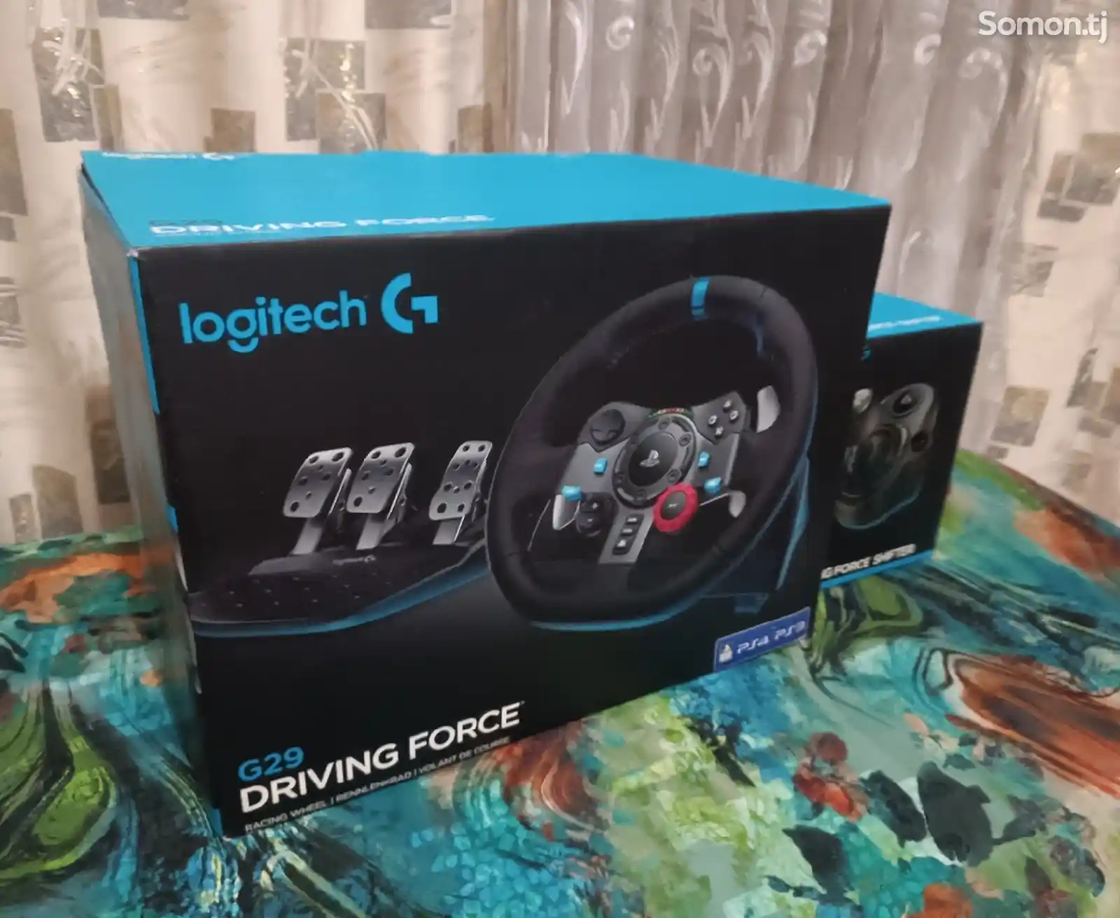 Игровой руль Logitech G29+Shifter for PS4,PS5,PC-11