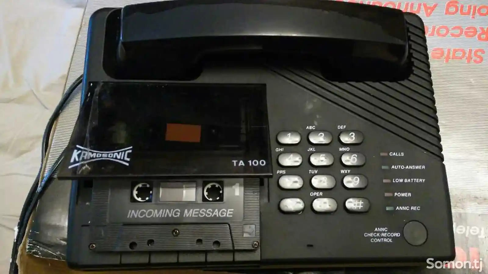 Телефон-автоответчик кассетного типа-4