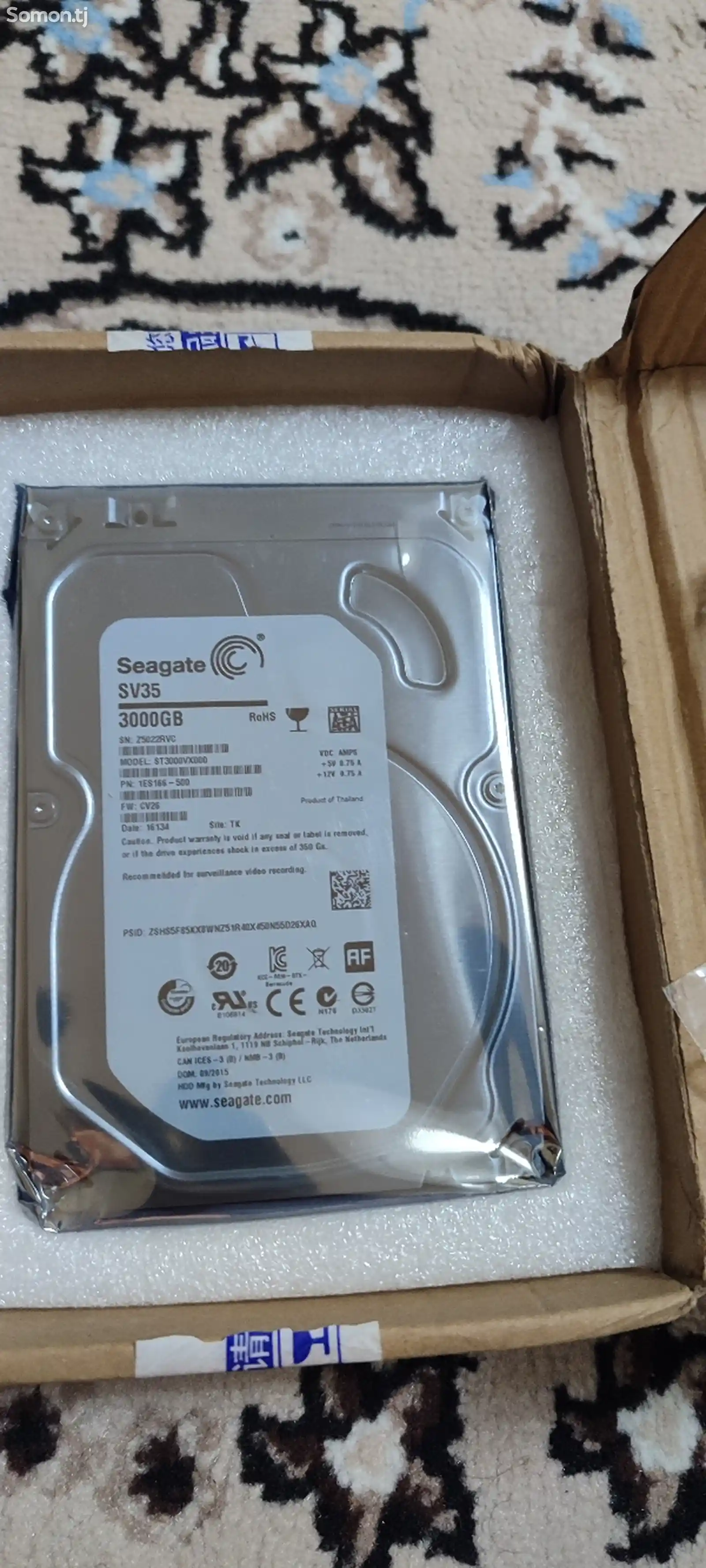 Жесткий диск HDD Seagate 3 TB