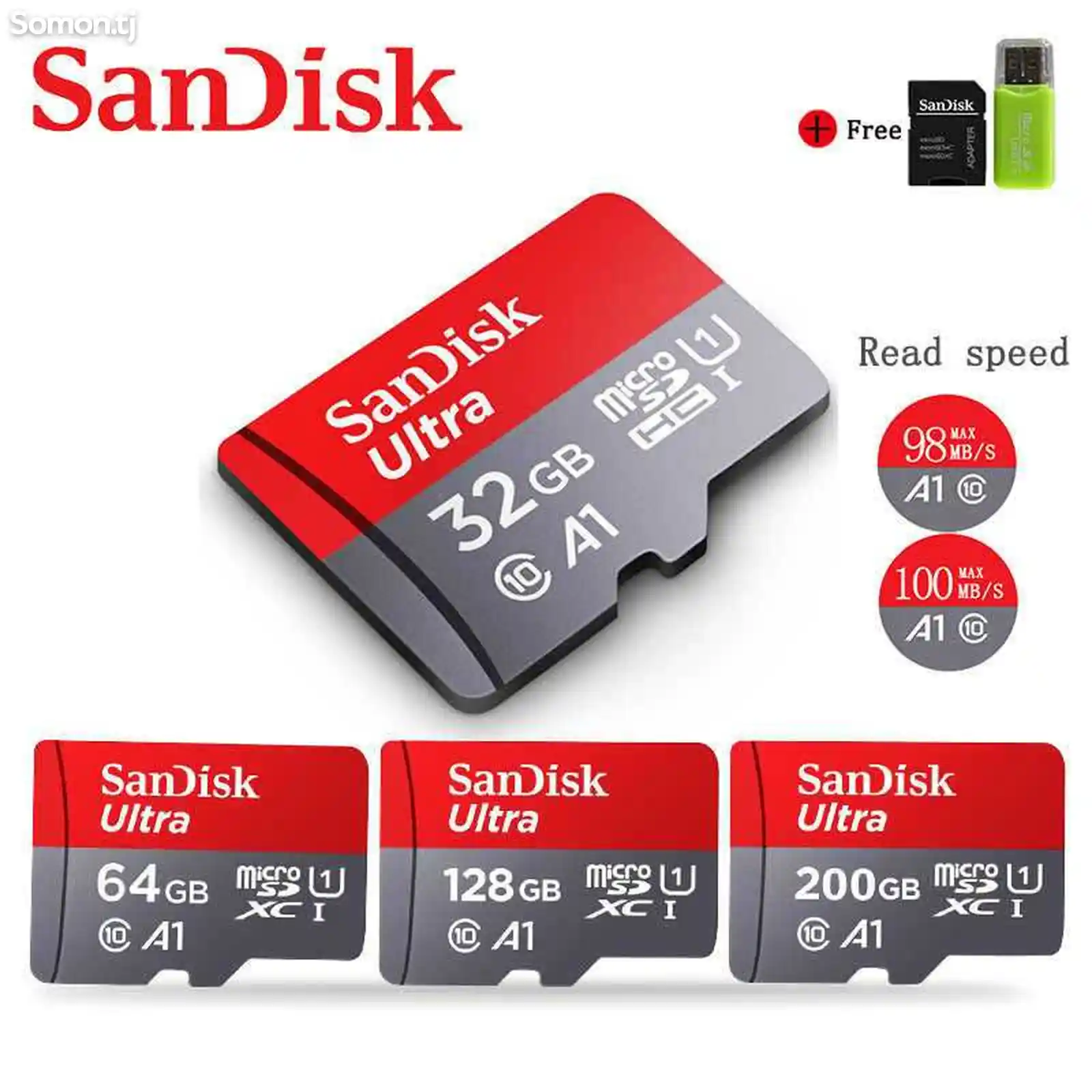 Флешка SanDisk 32Gb 100MBs-3