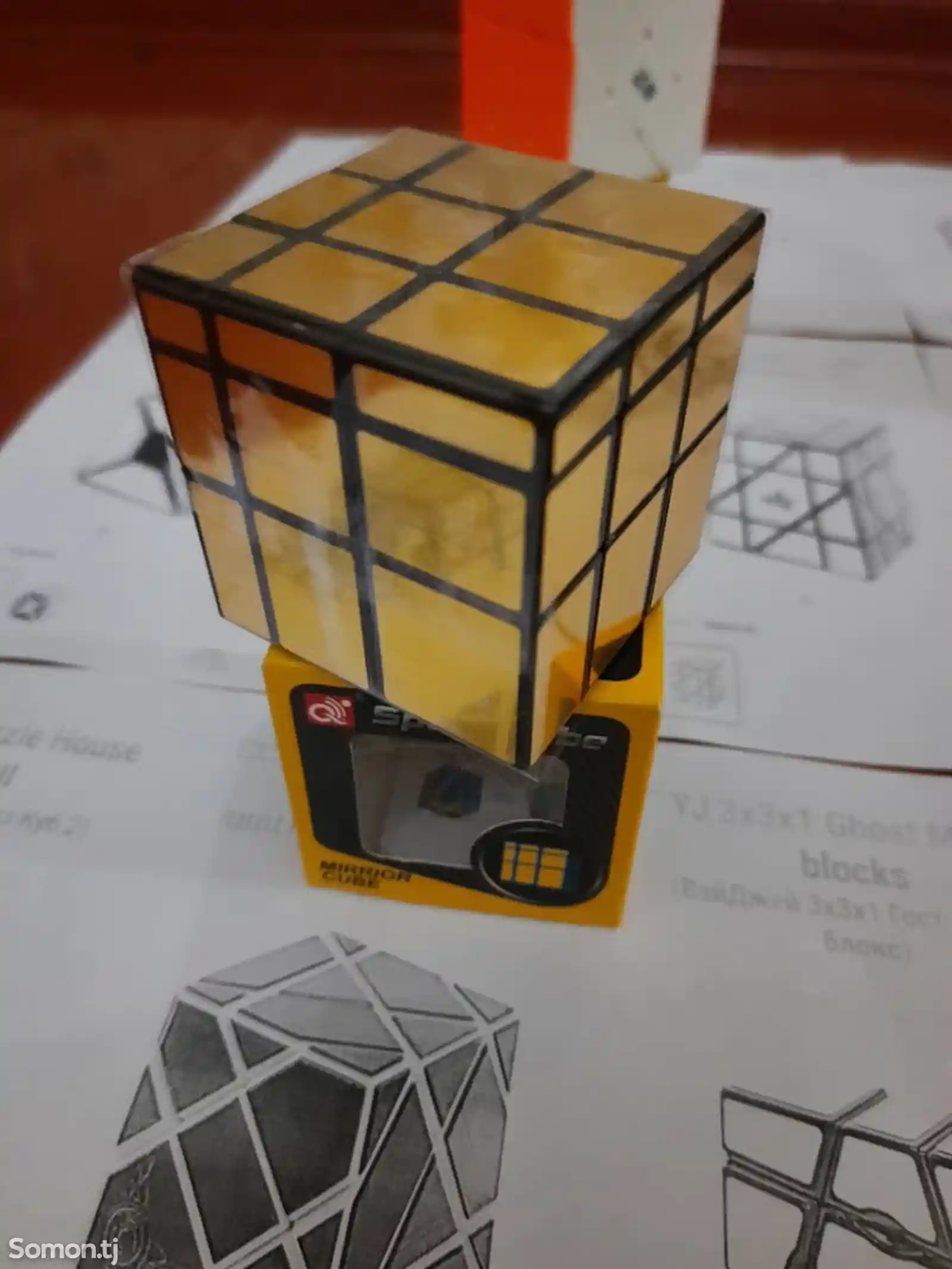 Зеркальный куб кубика Рубика, Mirror blocks cube 3x3x3-1