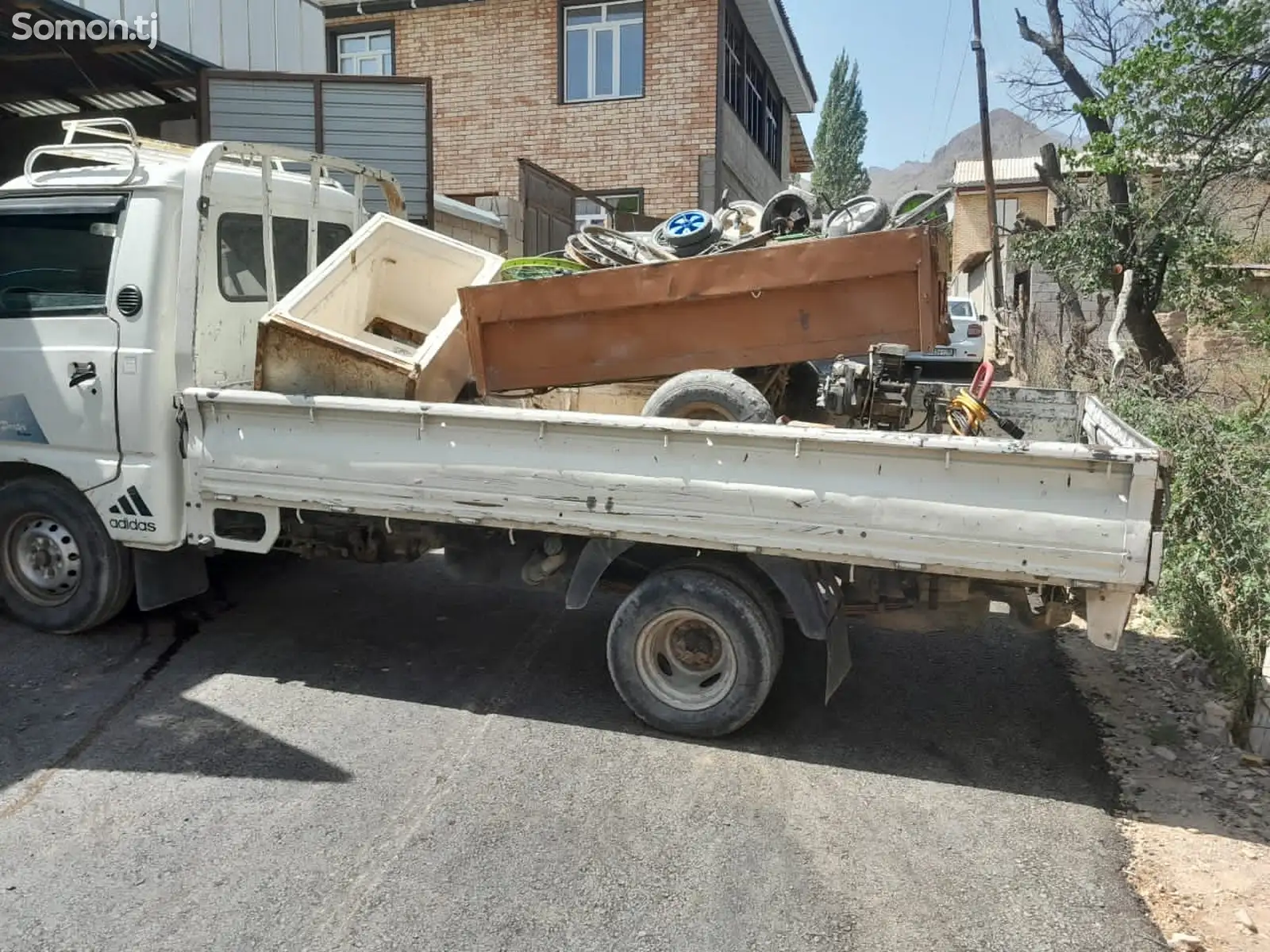 Бортовой автомобиль Hyundai Porter, 2002-1